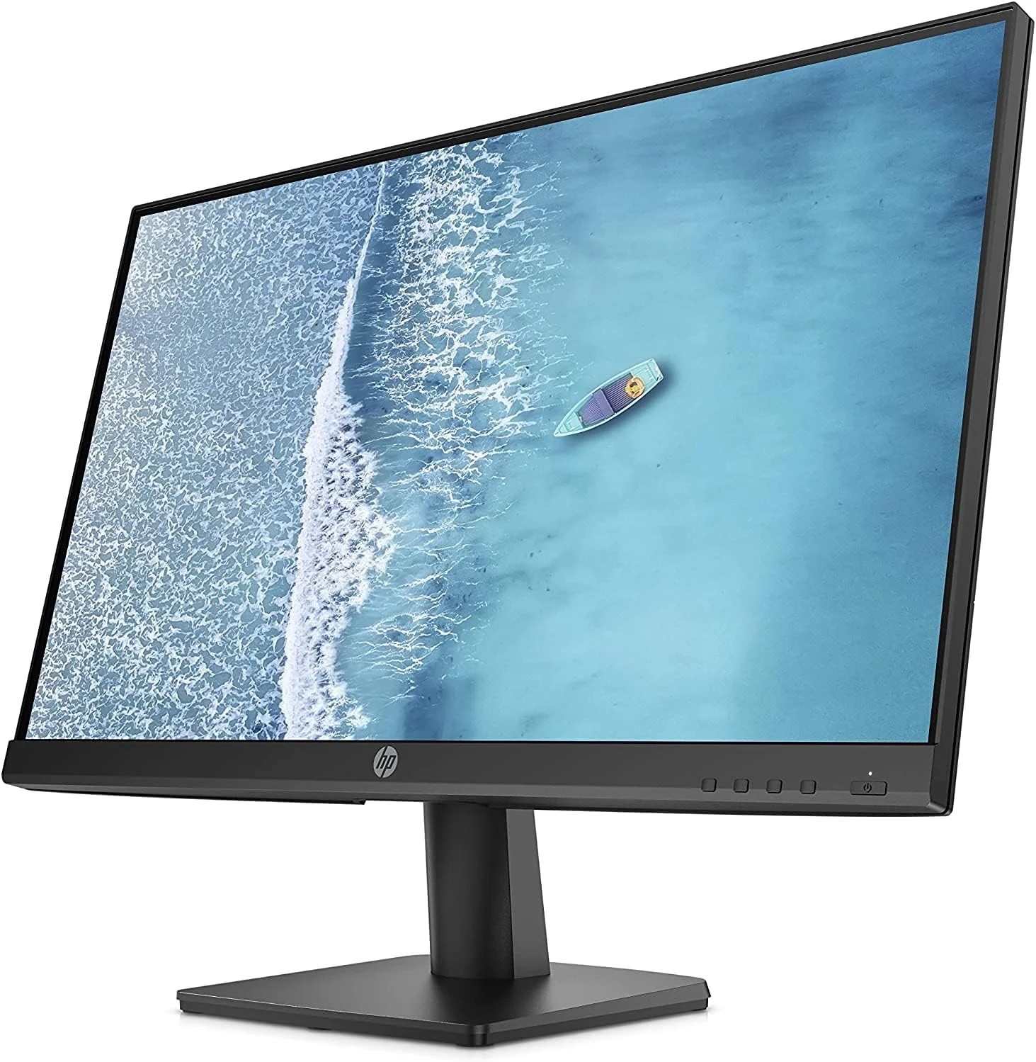 مانیتور 23.8 اینچی اچ پی مدل V241ib با نور آبی کم، دارای HDMI، DisplayPort و VGA - مشکی