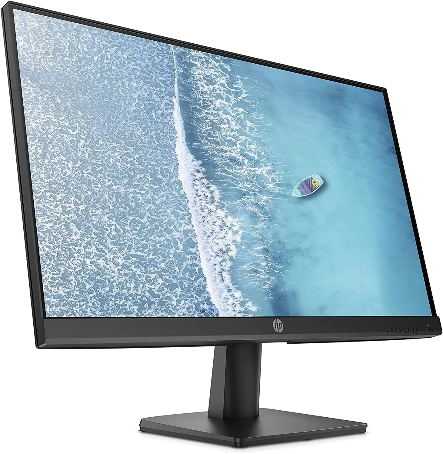 مانیتور 23.8 اینچی اچ پی مدل V241ib با نور آبی کم، دارای HDMI، DisplayPort و VGA - مشکی