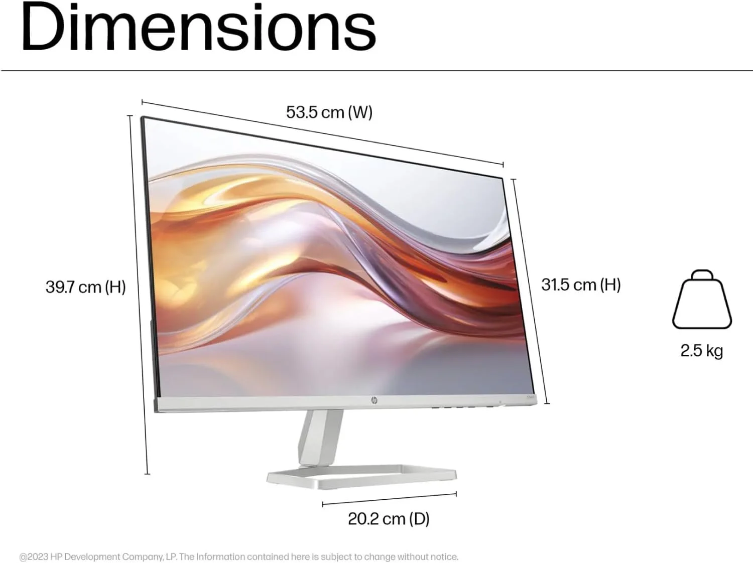 مانیتور 23.8 اینچی تجاری HP با صفحه نمایش FHD - پنل IPS، رزولوشن 1920x1080، 100 هرتز، 5 میلیثانیه، HDMI، VGA (شامل پایه هدست First Wave + ماوس بیسیم + پد ماوس) - S5 524SF مانیتور 23.8 اینچی تجاری HP با صفحه نمایش FHD - پنل IPS، رزولوشن 1920x1080، 100 هرتز، 5 میلیثانیه، HDMI، VGA (شامل پایه هدست First Wave + ماوس بیسیم + پد ماوس) - S5 524SF