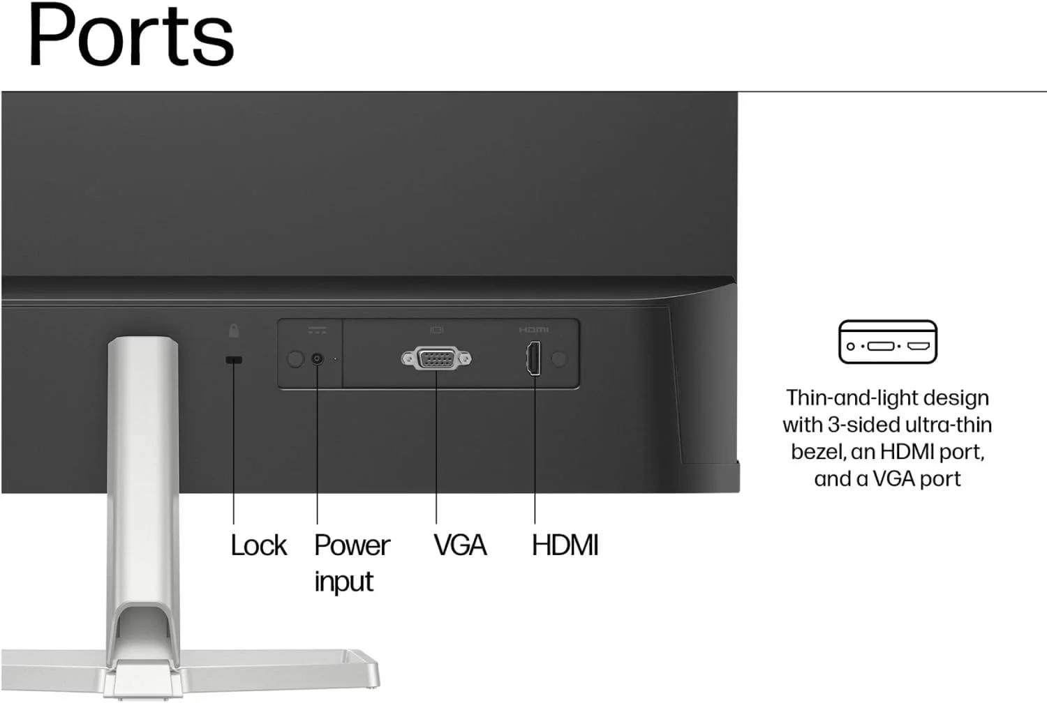مانیتور 23.8 اینچی تجاری HP با صفحه نمایش FHD - پنل IPS، رزولوشن 1920x1080، 100 هرتز، 5 میلیثانیه، HDMI، VGA (شامل پایه هدست First Wave + ماوس بیسیم + پد ماوس) - S5 524SF مانیتور 23.8 اینچی تجاری HP با صفحه نمایش FHD - پنل IPS، رزولوشن 1920x1080، 100 هرتز، 5 میلیثانیه، HDMI، VGA (شامل پایه هدست First Wave + ماوس بیسیم + پد ماوس) - S5 524SF