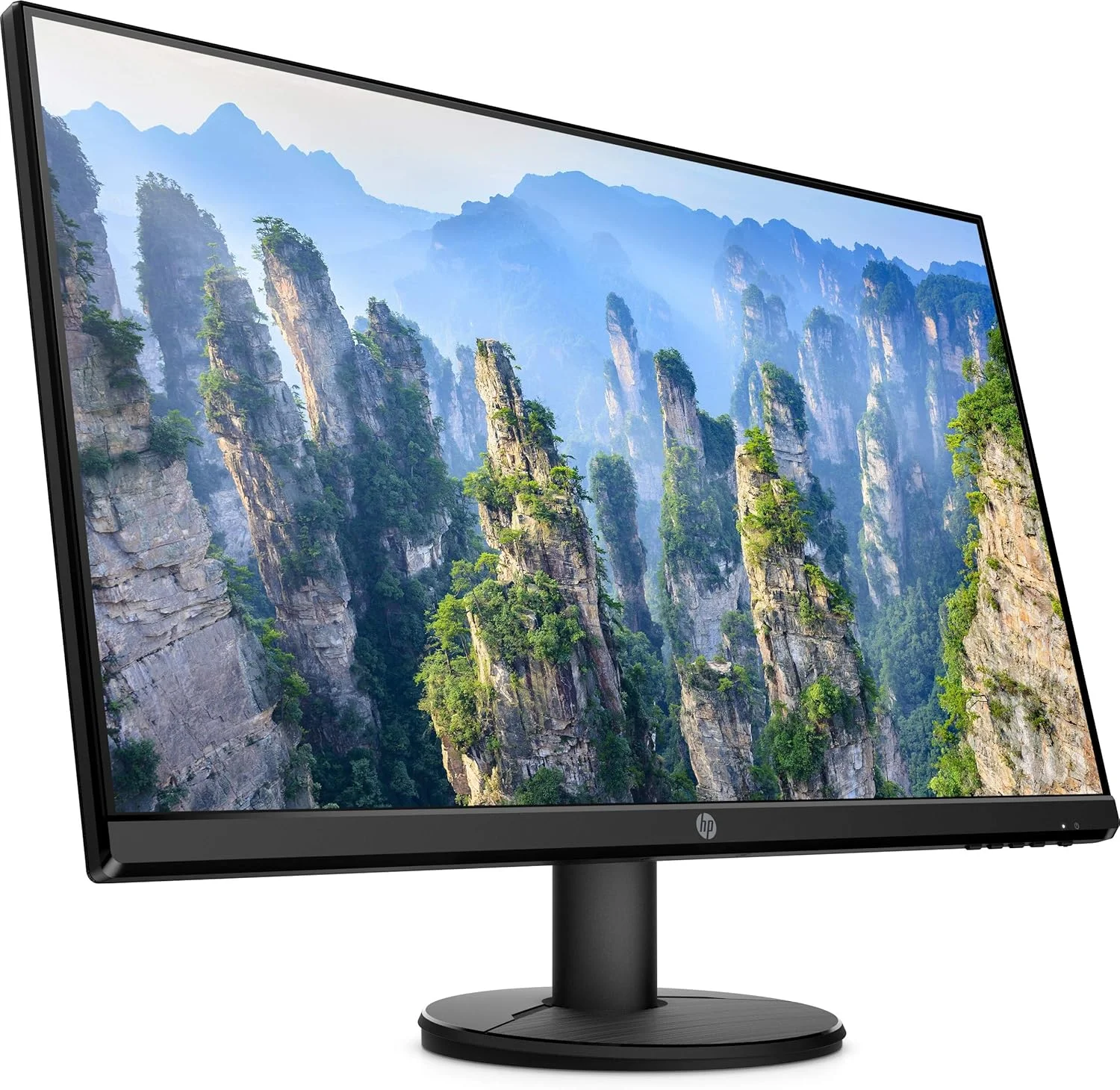 مانیتور 27 اینچی HP V27i FHD، پنل IPS، روشنایی 300 نیت، نسبت تصویر 16:9، نمایشگر با حاشیه بسیار باریک در 3 طرف مانیتور 27 اینچی HP V27i FHD، پنل IPS، روشنایی 300 نیت، نسبت تصویر 16:9، نمایشگر با حاشیه بسیار باریک در 3 طرف