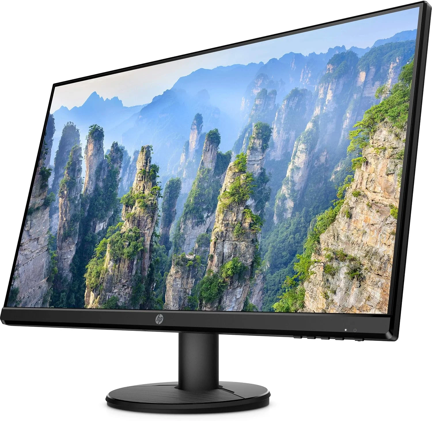 مانیتور 27 اینچی HP V27i FHD، پنل IPS، روشنایی 300 نیت، نسبت تصویر 16:9، نمایشگر با حاشیه بسیار باریک در 3 طرف مانیتور 27 اینچی HP V27i FHD، پنل IPS، روشنایی 300 نیت، نسبت تصویر 16:9، نمایشگر با حاشیه بسیار باریک در 3 طرف