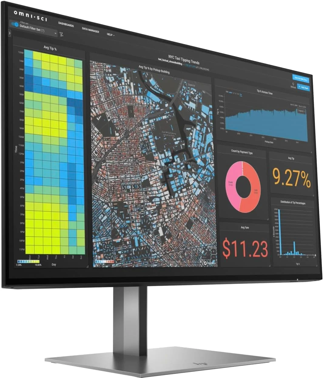 مانیتور HP Z24f G3 Full HD LCD 1920 x 1080، نمایشگر، HDMI و USB HUB - زمان پاسخگویی سریع و تنظیمات قابل تنظیم 5ms GtG مانیتور HP Z24f G3 Full HD LCD 1920 x 1080، نمایشگر، HDMI و USB HUB - زمان پاسخگویی سریع و تنظیمات قابل تنظیم 5ms GtG