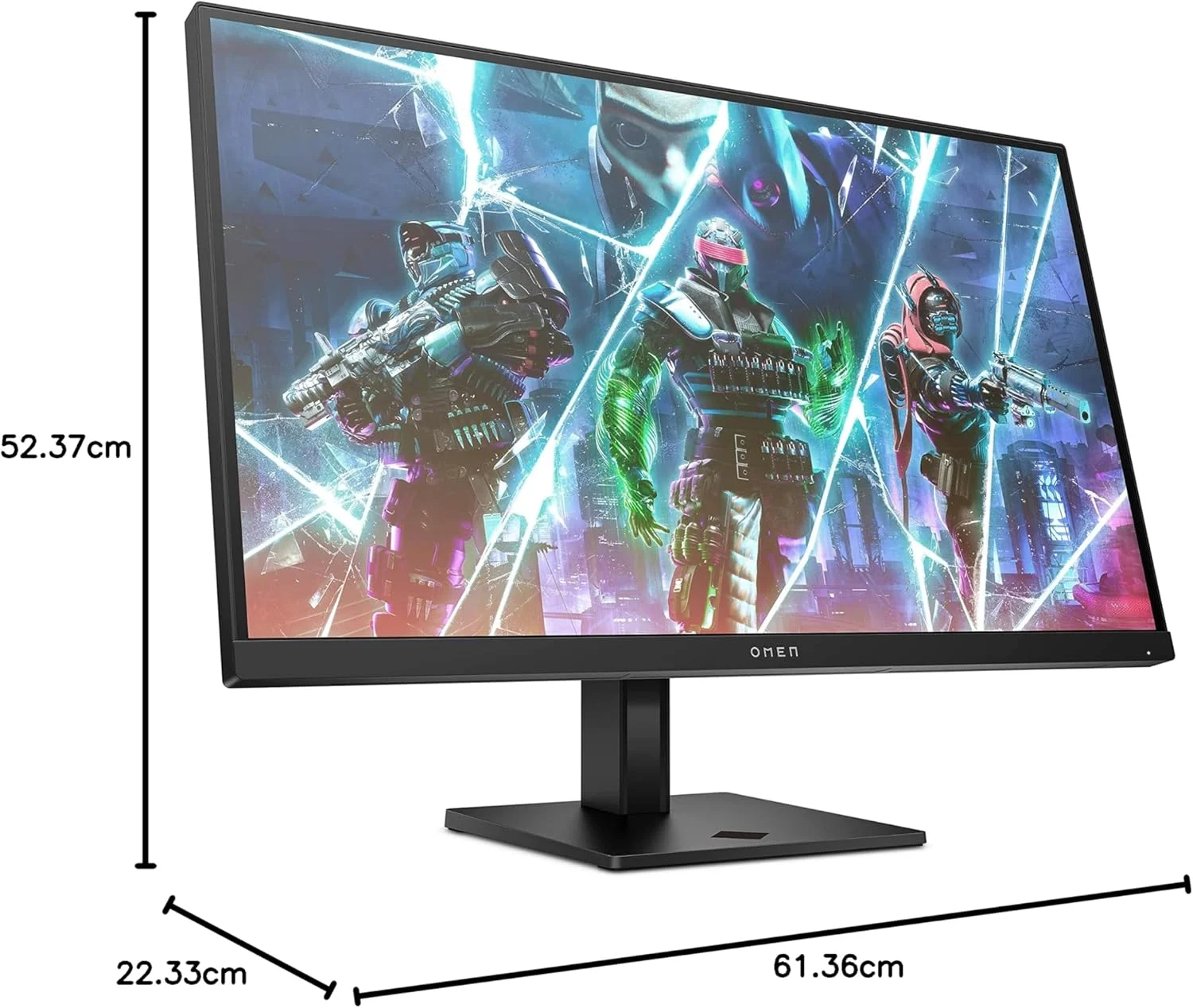 مانیتور گیمینگ 27 اینچی HP OMEN 27s با رزولوشن Full HD و نرخ بروزرسانی 240 هرتز مانیتور گیمینگ 27 اینچی HP OMEN 27s با رزولوشن Full HD و نرخ بروزرسانی 240 هرتز