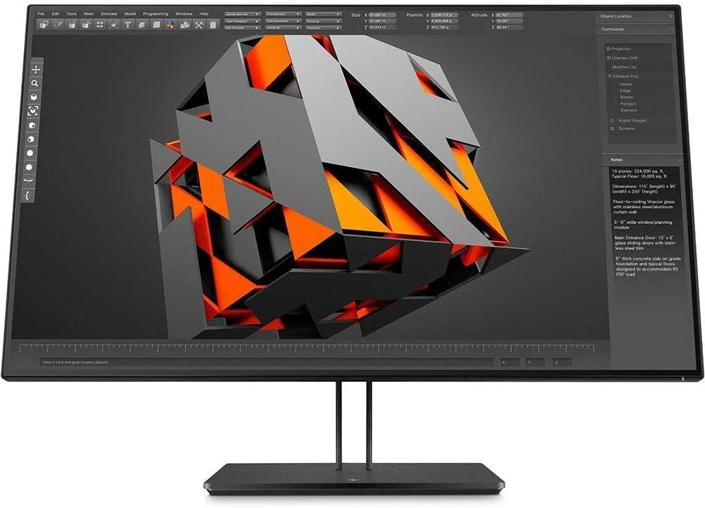مانیتور ال سی دی 31.5 اینچی HP 1AA81A8 Z32 با کیفیت 4K UHD (3840 x 2160) WLED، رنگ مشکی مرواریدی مانیتور ال سی دی 31.5 اینچی HP 1AA81A8 Z32 با کیفیت 4K UHD (3840 x 2160) WLED، رنگ مشکی مرواریدی