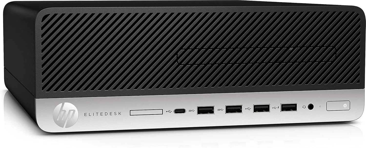 کامپیوتر رومیزی HP EliteDesk 705 G4 تجدید شده مناسب کسب و کار SSF | AMD A6-9500 + Radeon R5 Graphics | رم 16 گیگابایت | اس اس دی 1 ترابایت | ویندوز 10 پرو | بدون مانیتور/صفحه نمایش | تجدید شده