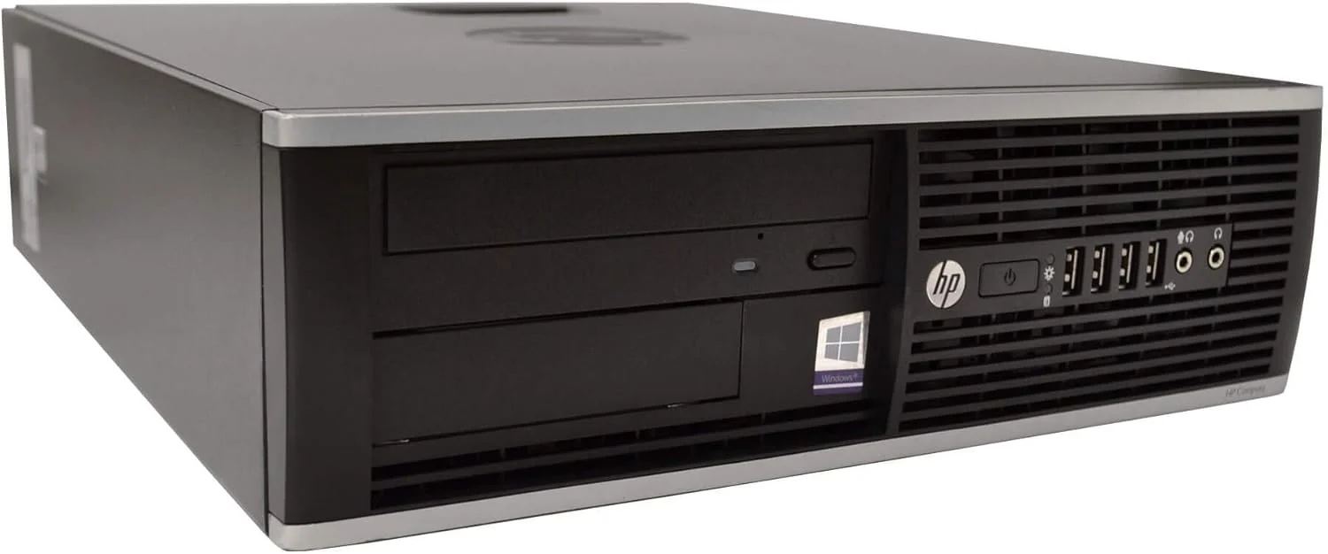 پکیج کامپیوتر رومیزی سازگار با HP Elite Intel Quad Core i5 3.2GHz، رم 8 گیگابایت، هارد دیسک 1 ترابایت، DVD-RW، مانیتور LCD 19 اینچی، کیبورد، ماوس، آداپتور وای فای Periphio جدید، ویندوز 10 (بازسازی شده) پکیج کامپیوتر رومیزی سازگار با HP Elite Intel Quad Core i5 3.2GHz، رم 8 گیگابایت، هارد دیسک 1 ترابایت، DVD-RW، مانیتور LCD 19 اینچی، کیبورد، ماوس، آداپتور وای فای Periphio جدید، ویندوز 10 (بازسازی شده)