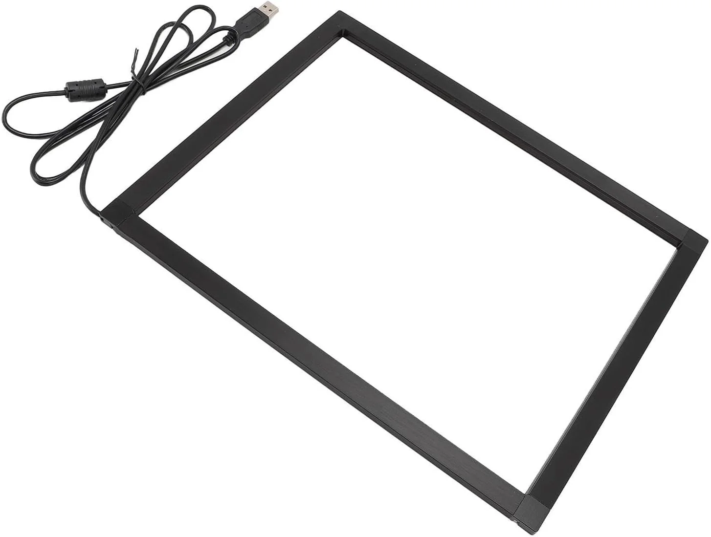 فریم لمسی مادون قرمز Eujgoov، فریم لمسی IR تعاملی، رابط USB با کالیبراسیون خودکار هوشمند برای کنفرانس آموزشی، کیوسک های نمایشگر دیجیتال، آلیاژ آلومینیوم (22 اینچ 58x44x6.5 سانتی متر)