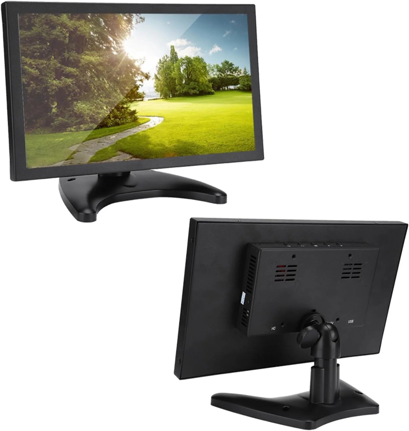 مانیتور قابل حمل 11.6 اینچی Sorandy، صفحه نمایش HD چند لمسی خازنی با بدنه فلزی برای کامپیوتر، تلویزیون، دوربین مداربسته، کامپیوتر امنیتی، پهپاد (پلاگ GB)
