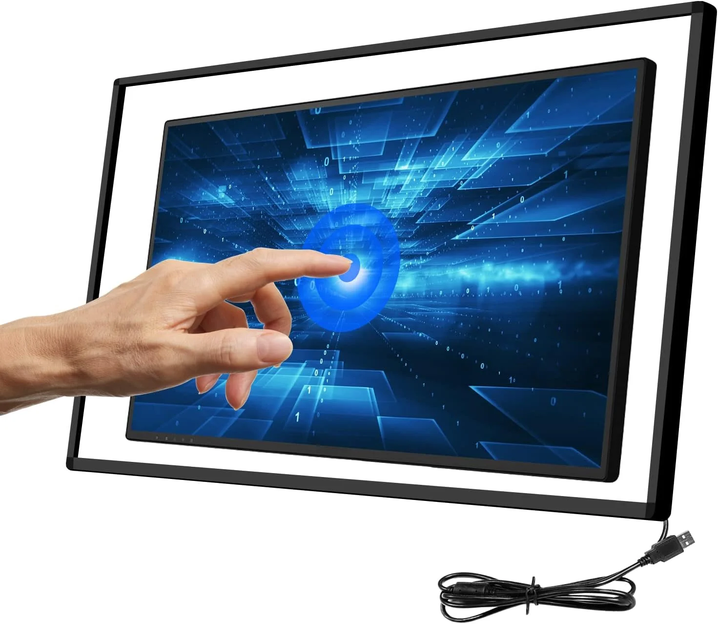 فریم لمسی مادون قرمز 65 اینچی SpecialTouch - پنل IR تعاملی 20 نقطه ای برای مانیتور LCD، تلویزیون، تابلوی دیجیتال، وایت برد