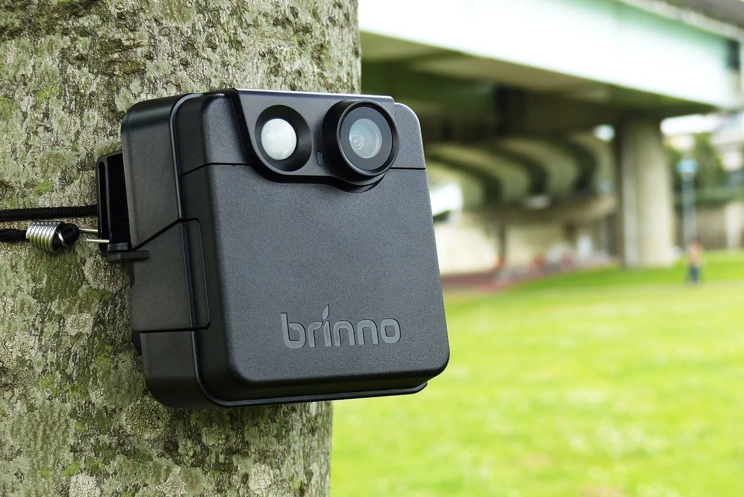 دوربین امنیتی قابل حمل بدون سیم Brinno MAC200 با قابلیت تشخیص حرکت (مشکی)