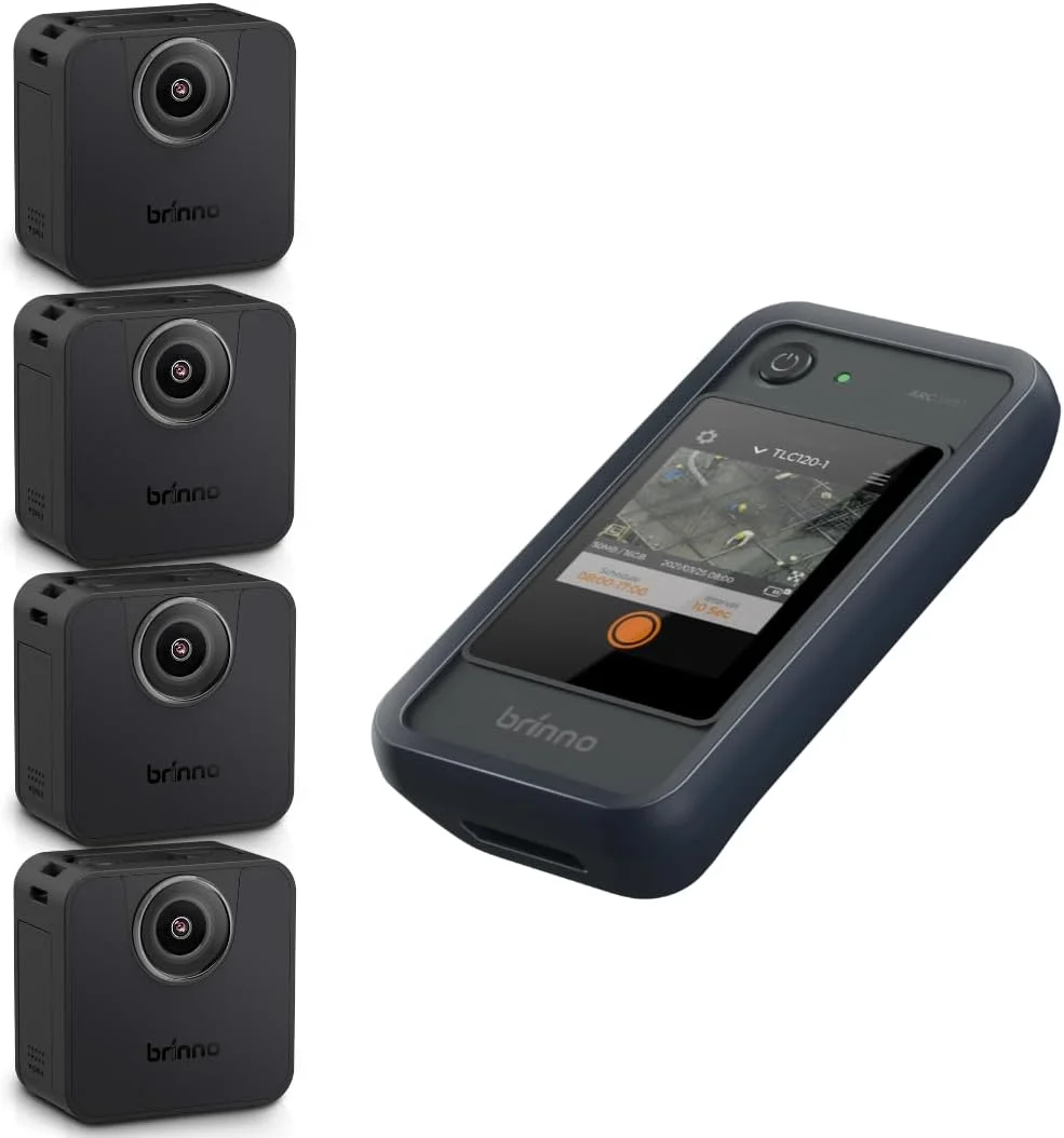 بسته دوربین تایم لپس Brinno BCC200-BLE: شامل 1 عدد ARC100 + 4 عدد TLC200PRO-BLE