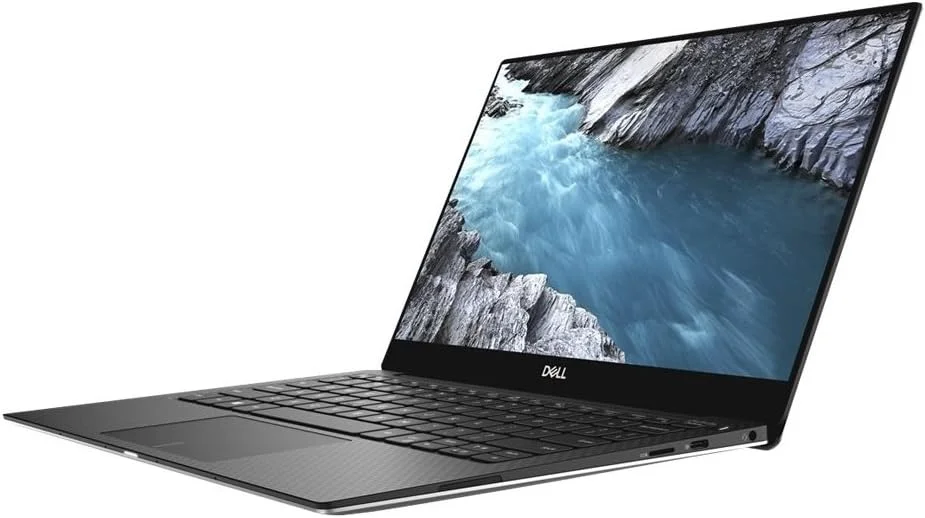 لپ تاپ دل XPS 9370-7040 با صفحه نمایش لمسی 4K HD، پردازنده Intel Core i7، صفحه نمایش 13.3 اینچی، 1 ترابایت SSD، 16 گیگابایت رم، کارت گرافیک Intel UHD 620، ویندوز 10، صفحه کلید انگلیسی، نقره ای
