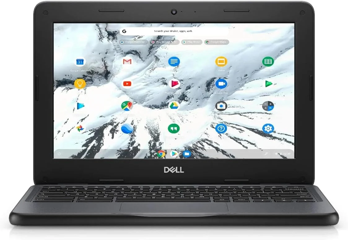 لپ تاپ Dell Chromebook 3100 (2019) | 11.6 اینچ HD | Core Celeron - 16GB SSD - 4GB RAM | 2 هسته سیستم عامل Chrome (بازسازی شده)