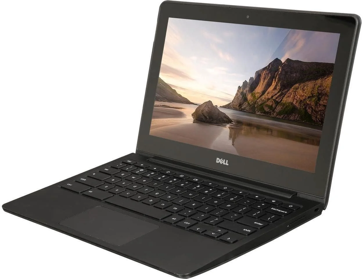 لپ تاپ Dell Chromebook 11 (بازسازی شده، پردازنده Intel Celeron N Series، رم 2 گیگابایتی DDR3، هارد 16 گیگابایتی SATA، صفحه نمایش لمسی 11.6 اینچی، سیستم عامل Chrome)