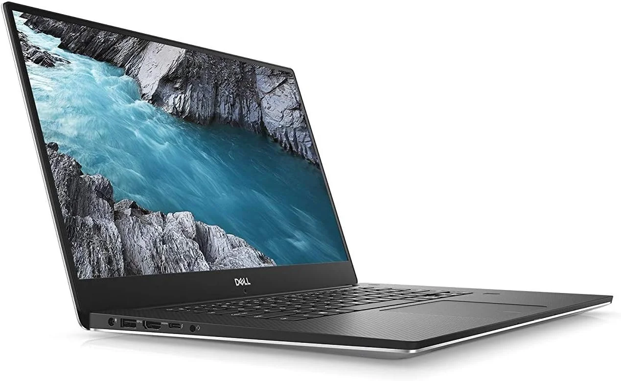 لپ تاپ Dell XPS 15 9570 با پردازنده Intel i7-8750H شش هسته ای، 16 گیگابایت رم، 1 ترابایت SSD PCIe، صفحه نمایش لمسی 15.6 اینچی 4K UHD (3840x2160)، کارت گرافیک NVIDIA GTX 1050 Ti، وای فای، بلوتوث، وب کم، 2xUSB 3.1، 1xHDMI، ویندوز 10 پرو (ارتقا یافته)