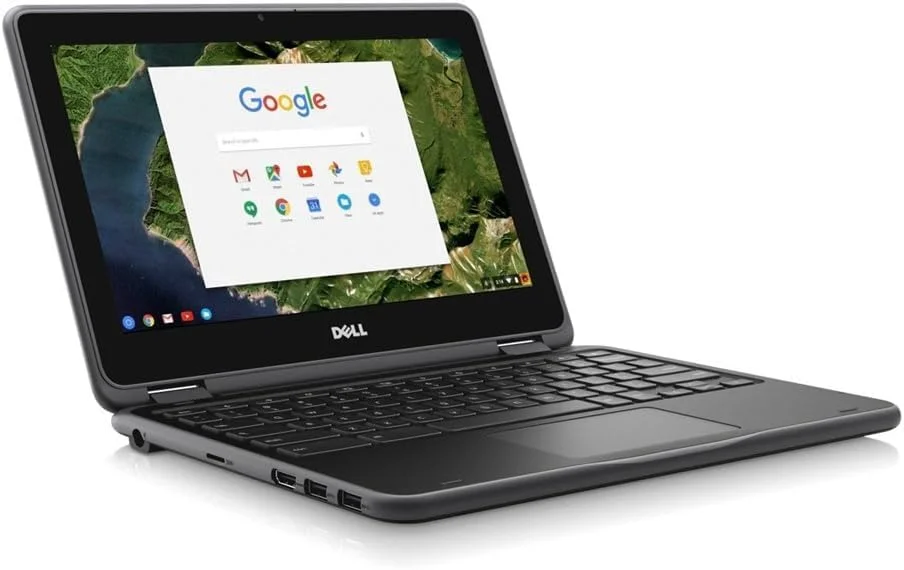 لپ تاپ تجاری Dell Chromebook 3180 (بازسازی شده) | پردازنده دو هسته ای Intel Celeron N3060 | 4 گیگابایت رم DDR3 | 16 گیگابایت هارد دیسک SATA | صفحه نمایش 11.6 اینچی | سیستم عامل CHROME لپ تاپ تجاری Dell Chromebook 3180 (بازسازی شده) | پردازنده دو هسته ای Intel Celeron N3060 | 4 گیگابایت رم DDR3 | 16 گیگابایت هارد دیسک SATA | صفحه نمایش 11.6 اینچی | سیستم عامل CHROME