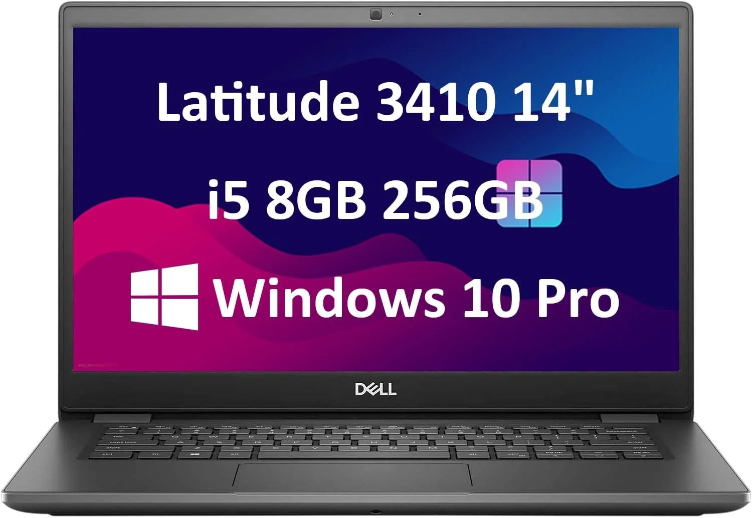 لپ تاپ استوک Dell Latitude 3410 با عملکرد بالا | پردازنده Intel Core i5-10210 | رم 8 گیگابایت | حافظه SSD 256 گیگابایت | صفحه نمایش 14.1 اینچی غیر لمسی | ویندوز 10 پرو