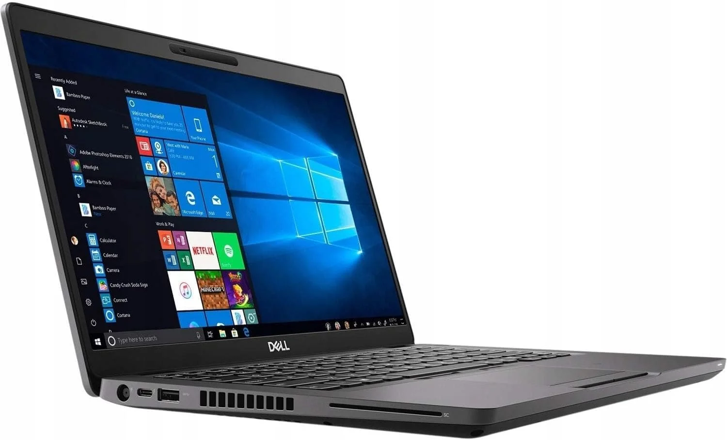 لپ تاپ تجاری دل Latitude 5490 (بازسازی شده) | صفحه نمایش 14 اینچی Full HD FHD | پردازنده Intel Core i5-8350U نسل هشتم چهار هسته ای | 16 گیگابایت DDR4 | 256 گیگابایت SSD | ویندوز 10 پرو