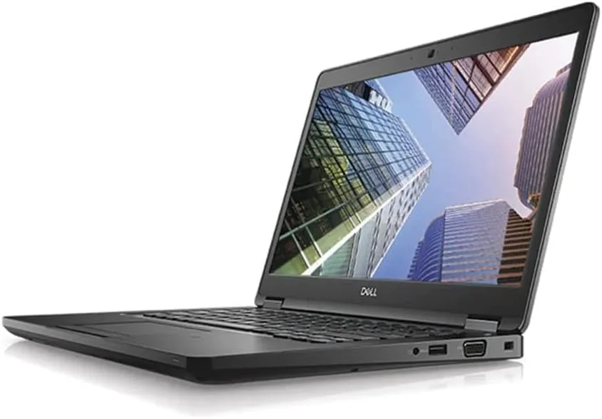 لپ تاپ تجاری دل Latitude 5490 (بازسازی شده) | پردازنده Intel Core i5 نسل هفتم | 8 گیگابایت رم DDR4 | 256 گیگابایت SSD | صفحه نمایش 14.1 اینچی | ویندوز 10 پرو | همراه با