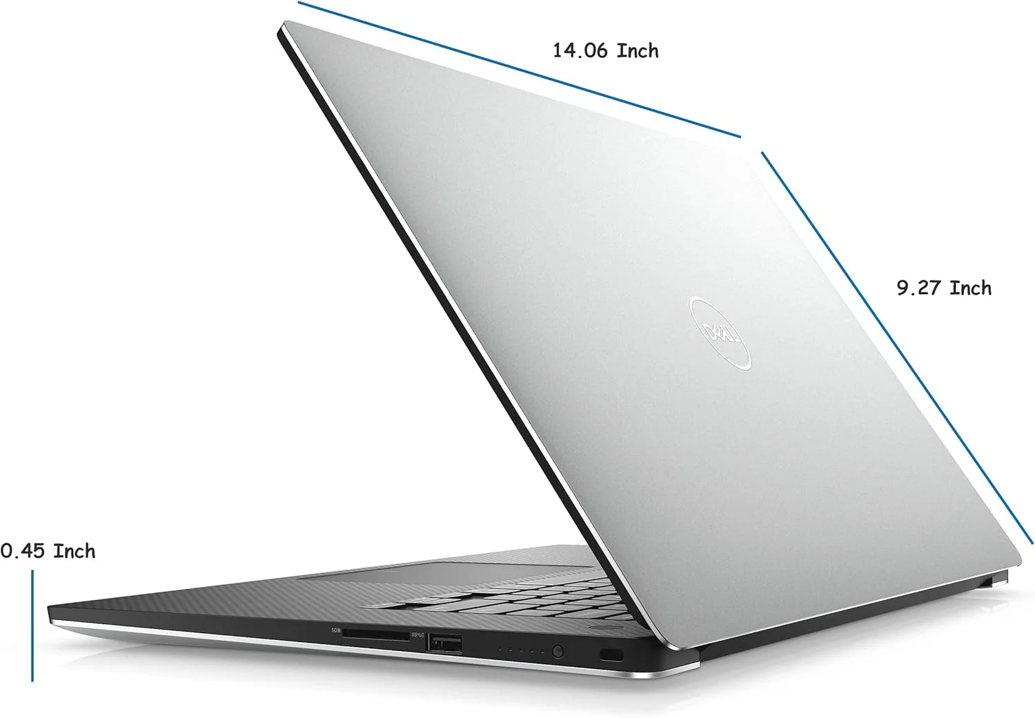 لپ تاپ ورک استیشن Dell Precision 5540 (بازسازی شده)، صفحه نمایش FHD بدون لمس، پردازنده Intel Core I7-9850H 2.60Ghz، رم 16 گیگابایتی، درایو 1 ترابایتی NVMe SSD، وب کم، HDMI، Thunderbolt، ویندوز 10 Professional