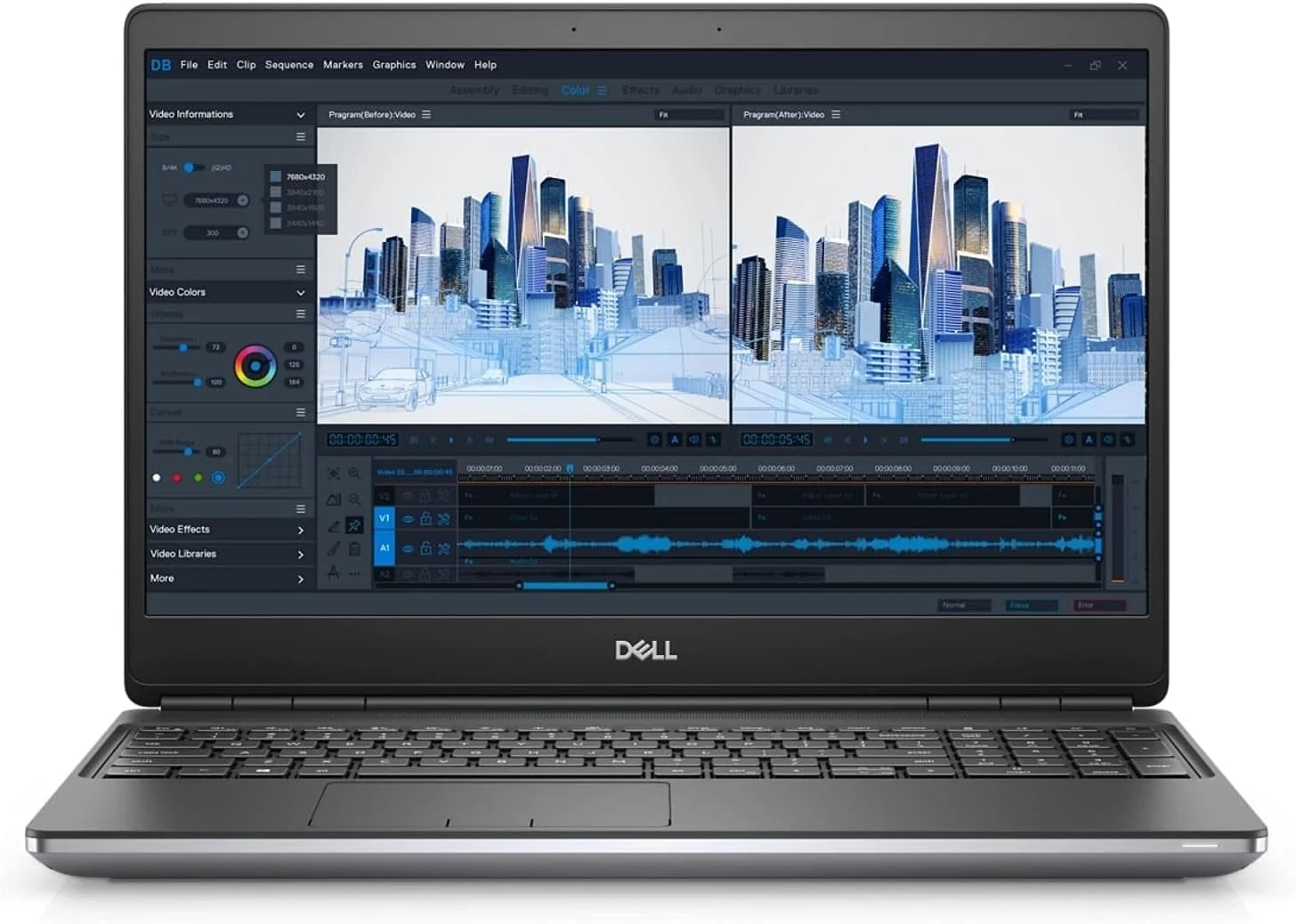 لپ تاپ ورک استیشن Dell Precision 7560 (بازسازی شده) | 15.6 اینچ 1920x1080 FHD | Core i9-11500H - هارد درایو 512 گیگابایتی SSD - رم 64 گیگابایتی - Nvidia RTX A2000 | 6 هسته @ 4.6 گیگاهرتز - 4 گیگابایت GDDR6 ویندوز 11 پرو