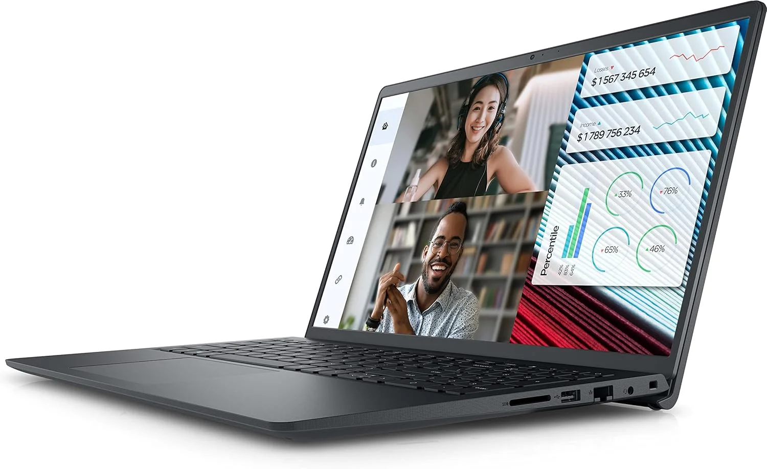 لپ تاپ دل Vostro 3520 | صفحه نمایش 15.6 اینچی 1920x1080 FHD | پردازنده Core i5-1235U - هارد 2 ترابایتی SSD - رم 48 گیگابایتی | 10 هسته @ 4.4 گیگاهرتز Win 11 Pro