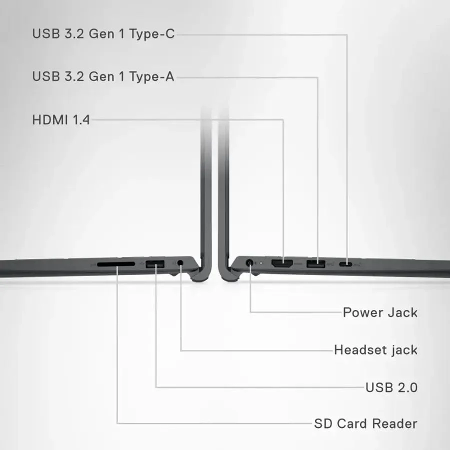 لپ تاپ تجاری Dell Vostro - صفحه نمایش 15.6 اینچی FHD - پردازنده Intel Core i5-1235U - رم 32 گیگابایتی - SSD 1 ترابایتی - Wi-Fi 6 - عمر باتری طولانی - پورت اترنت - کارت خوان SD - صفحه نمایش باریک فراگیر - Windows 11 Pro لپ تاپ تجاری Dell Vostro - صفحه نمایش 15.6 اینچی FHD - پردازنده Intel Core i5-1235U - رم 32 گیگابایتی - SSD 1 ترابایتی - Wi-Fi 6 - عمر باتری طولانی - پورت اترنت - کارت خوان SD - صفحه نمایش باریک فراگیر - Windows 11 Pro
