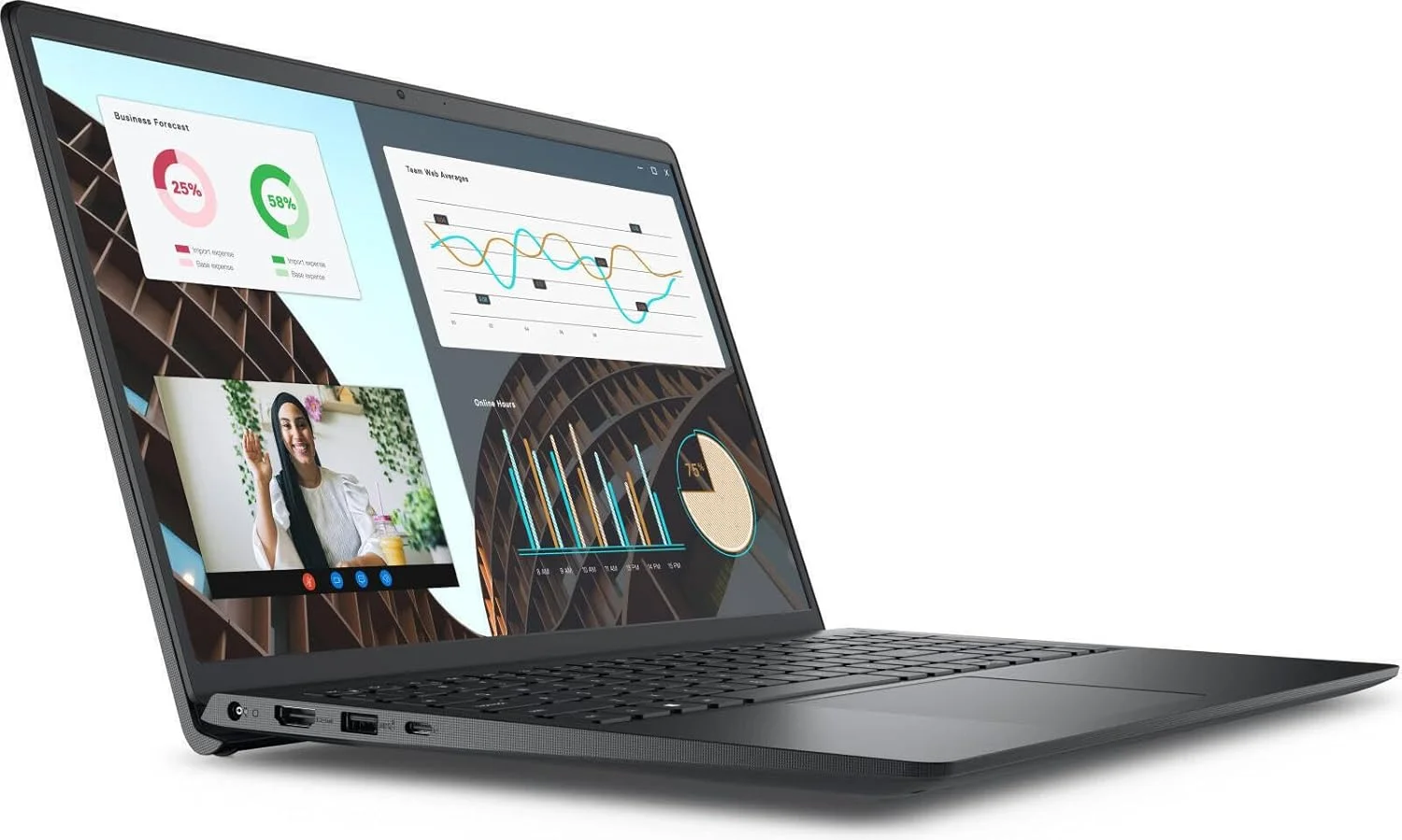 لپ تاپ Dell Vostro 3530 - صفحه نمایش 15.6 اینچی FHD، پردازنده Intel Core i7-1355U، رم 8 گیگابایتی، SSD 512 گیگابایتی، ویندوز 11، کیبورد انگلیسی لپ تاپ Dell Vostro 3530 - صفحه نمایش 15.6 اینچی FHD، پردازنده Intel Core i7-1355U، رم 8 گیگابایتی، SSD 512 گیگابایتی، ویندوز 11، کیبورد انگلیسی