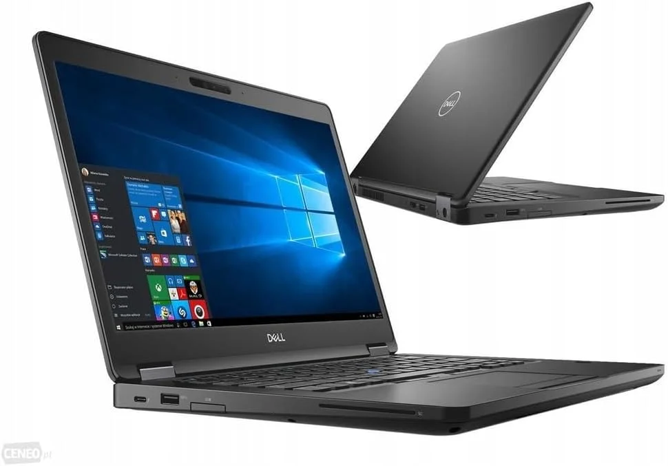 دل Latitude 5490 (بازسازی شده) / پردازنده چهارهسته‌ای Intel Core i5-8350U با فرکانس 1.7 گیگاهرتز / 16 گیگابایت رم / 512 گیگابایت SSD / صفحه نمایش 14 اینچی FHD (1920 x 1080) / HDMI / USB-C / وب کم / ویندوز 10 پرو، مشکی