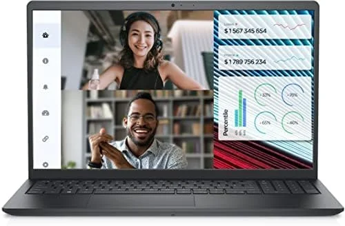 لپ تاپ حرفه ای و شخصی DELL Vostro 3520 با صفحه نمایش 15.6 اینچی FHD / پردازنده Intel Core i7-1255U / 8 گیگابایت رم / 512 گیگابایت SSD / کارت گرافیک 2 گیگابایتی NVIDIA GeForce MX550 / انگلیسی / DOS / خاکستری تیتانیومی