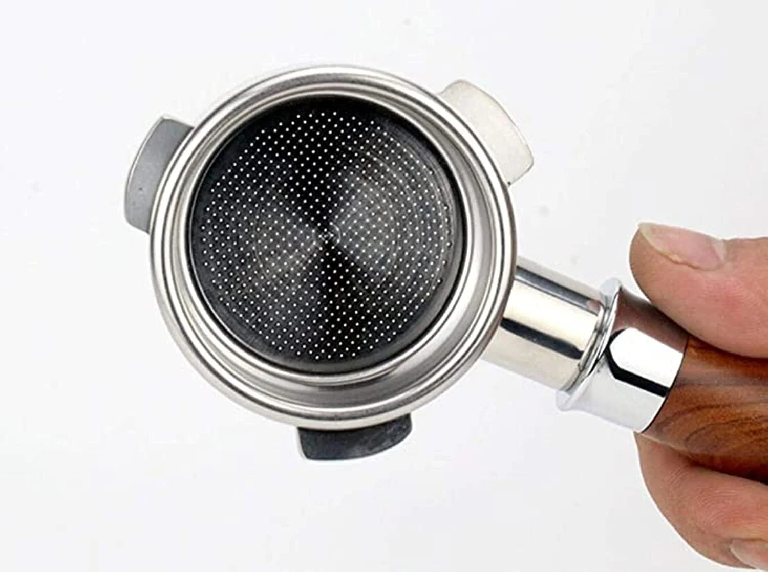 سبد فیلتر غیر تحت فشار قهوه KASTWAVE مناسب برای دستگاه های قهوه ساز Breville/Sage 870/875/878/880 Barista Series، فیلتر قهوه 2 فنجان، سبد فیلتر قهوه پورتافیلتر بدون ته 54 میلی متری سبد فیلتر غیر تحت فشار قهوه KASTWAVE مناسب برای دستگاه های قهوه ساز Breville/Sage 870/875/878/880 Barista Series، فیلتر قهوه 2 فنجان، سبد فیلتر قهوه پورتافیلتر بدون ته 54 میلی متری