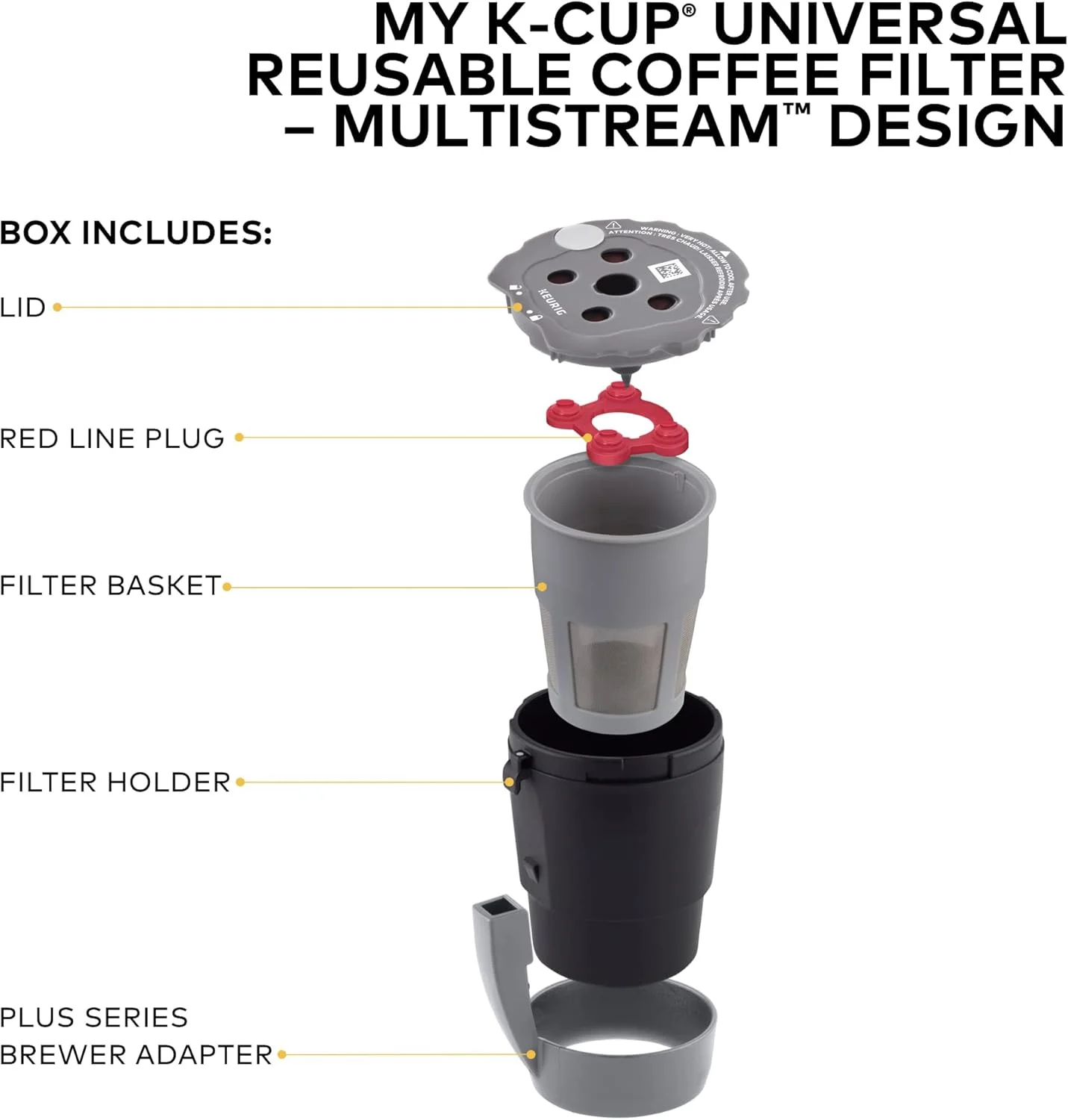 فیلتر قهوه قابل استفاده مجدد KASTWAVE برای Keu-rig، فیلتر قهوه K CUP قابل استفاده مجدد، فنجان تک نفره قابل شارژ K CUP برای Keu-rig، بدون BPA فیلتر قهوه قابل استفاده مجدد KASTWAVE برای Keu-rig، فیلتر قهوه K CUP قابل استفاده مجدد، فنجان تک نفره قابل شارژ K CUP برای Keu-rig، بدون BPA