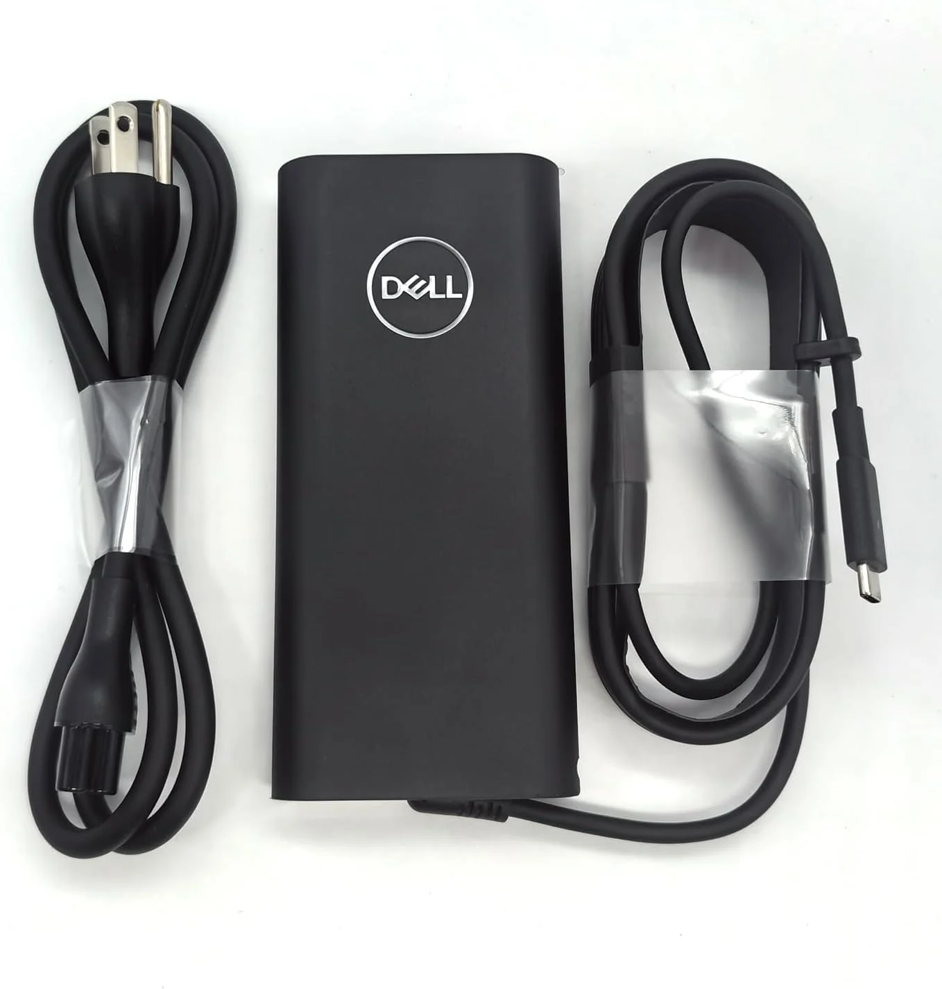 شارژر لپ تاپ دل 130 وات USB C Type C آداپتور AC، XPS 15 9500 9510 9520 XPS 17 9700 9710 9720 9730 شارژر AC، مشکی، DA130PM170