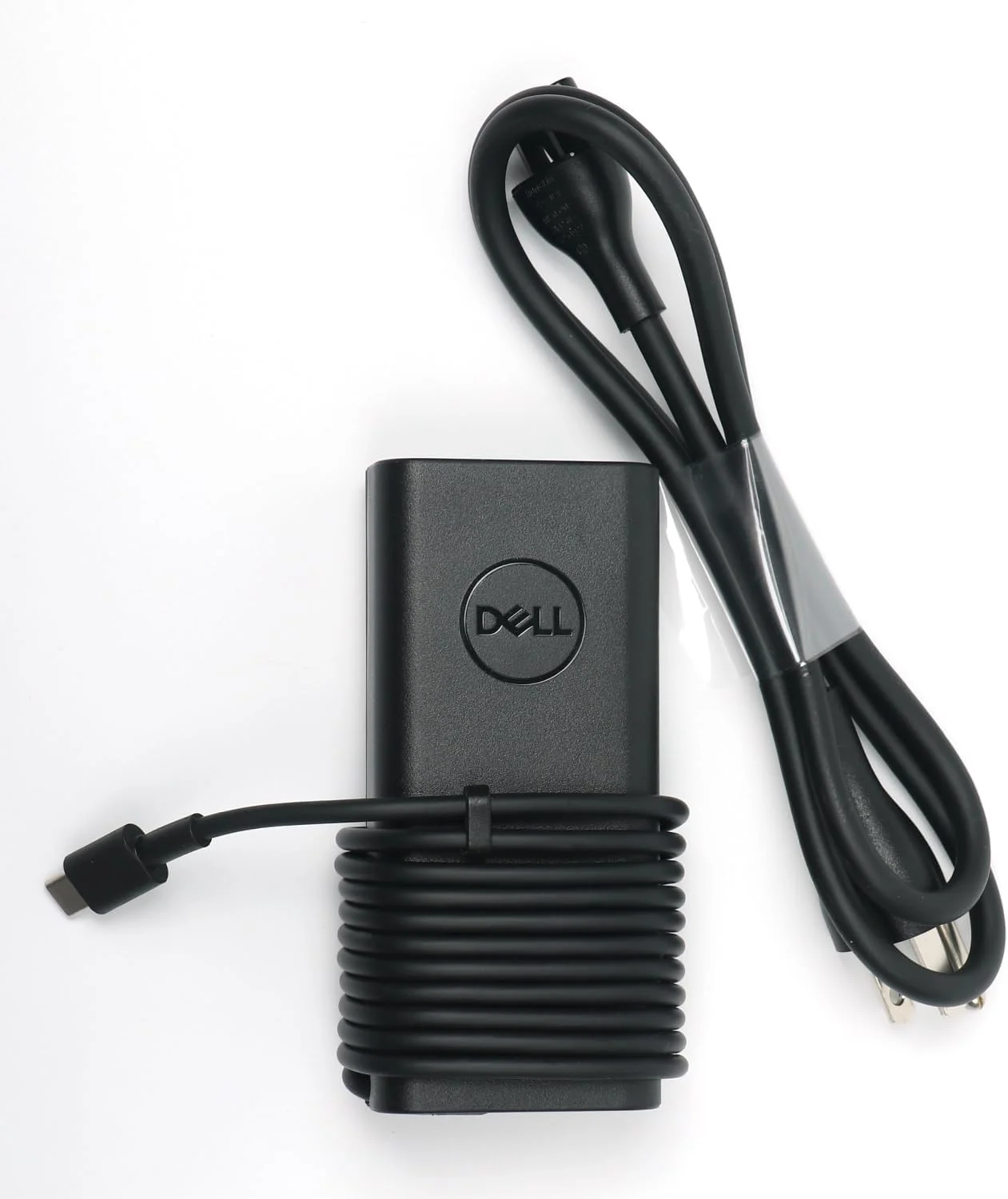 شارژر لپ تاپ دل 65 وات USB C، آداپتور AC Latitude 5500 5501 5510 5511 5520 5521 5530 5531 5540 با سیم برق 3 فوتی، مشکی، HA65NM190