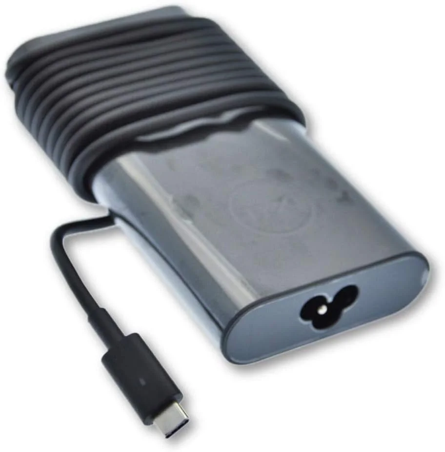 آداپتور اصلی دل 20V 4.5A 90W USB-C اورجینال XPS 12 9250 13 9360 9365 15 9560 شارژر باتری لپ تاپ منبع تغذیه سازگار DP/N: TDK33 59TVW آداپتور Type-C PSU + کابل برق UK
