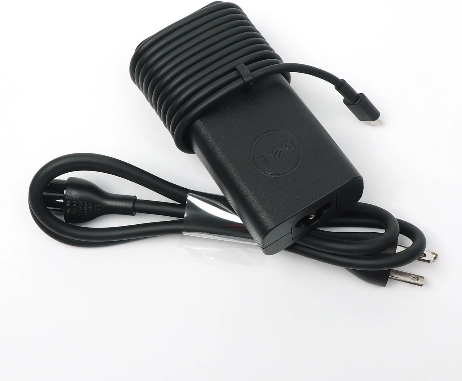 شارژر لپ تاپ 65 واتی USB C دل، آداپتور AC Latitude 7300 7310 7320 7330 7340 7520 7530 با سیم برق 3 فوتی، مشکی، HA65NM190 شارژر لپ تاپ 65 واتی USB C دل، آداپتور AC Latitude 7300 7310 7320 7330 7340 7520 7530 با سیم برق 3 فوتی، مشکی، HA65NM190