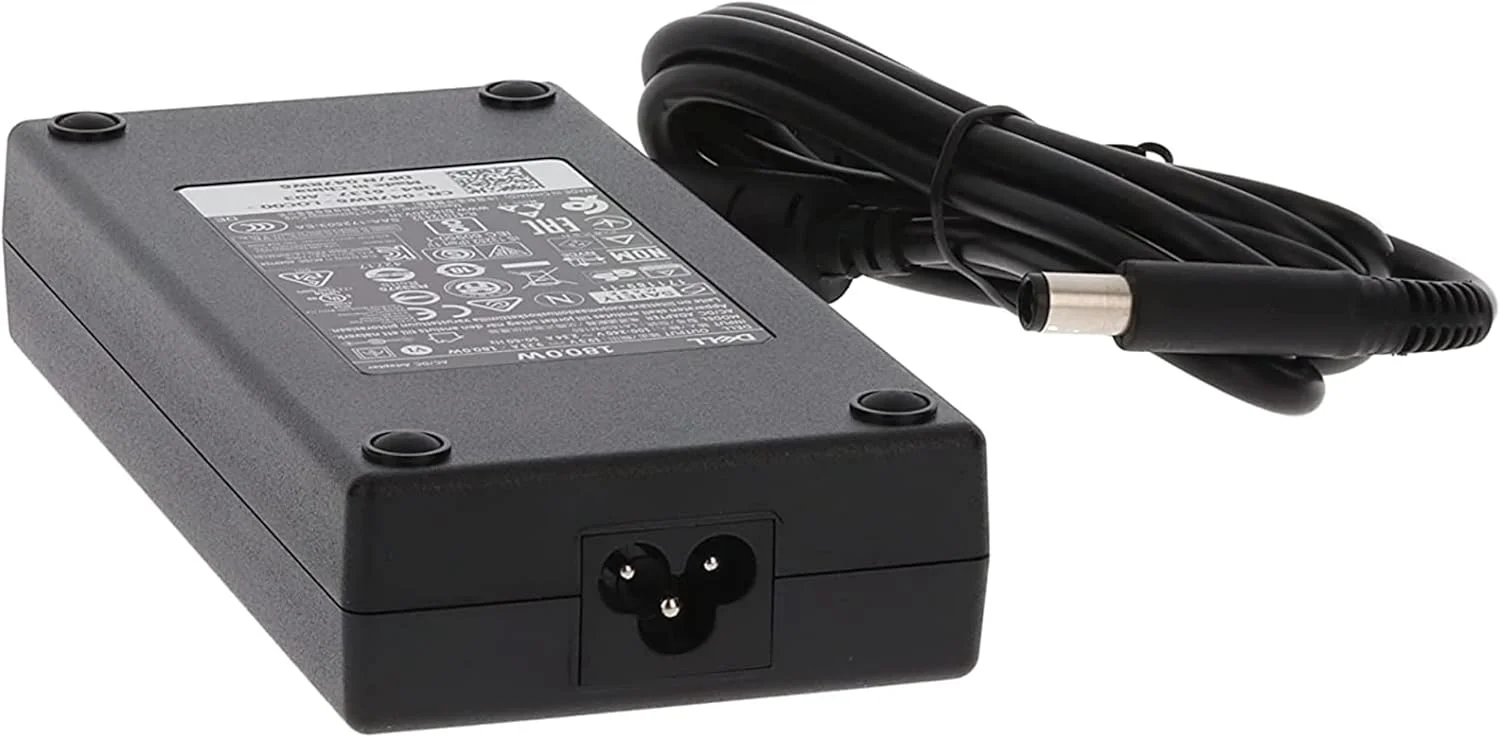 شارژر منبع تغذیه 180 واتی دل 7.4 میلی‌متری، 9.23 آمپر Dell Alienware Sensitivity Inpiron Vostro 47RW6 74X5J WW5G3 JVF3V MHP9C 3XYY8 LA180PM11 DA1 بدون کابل برق