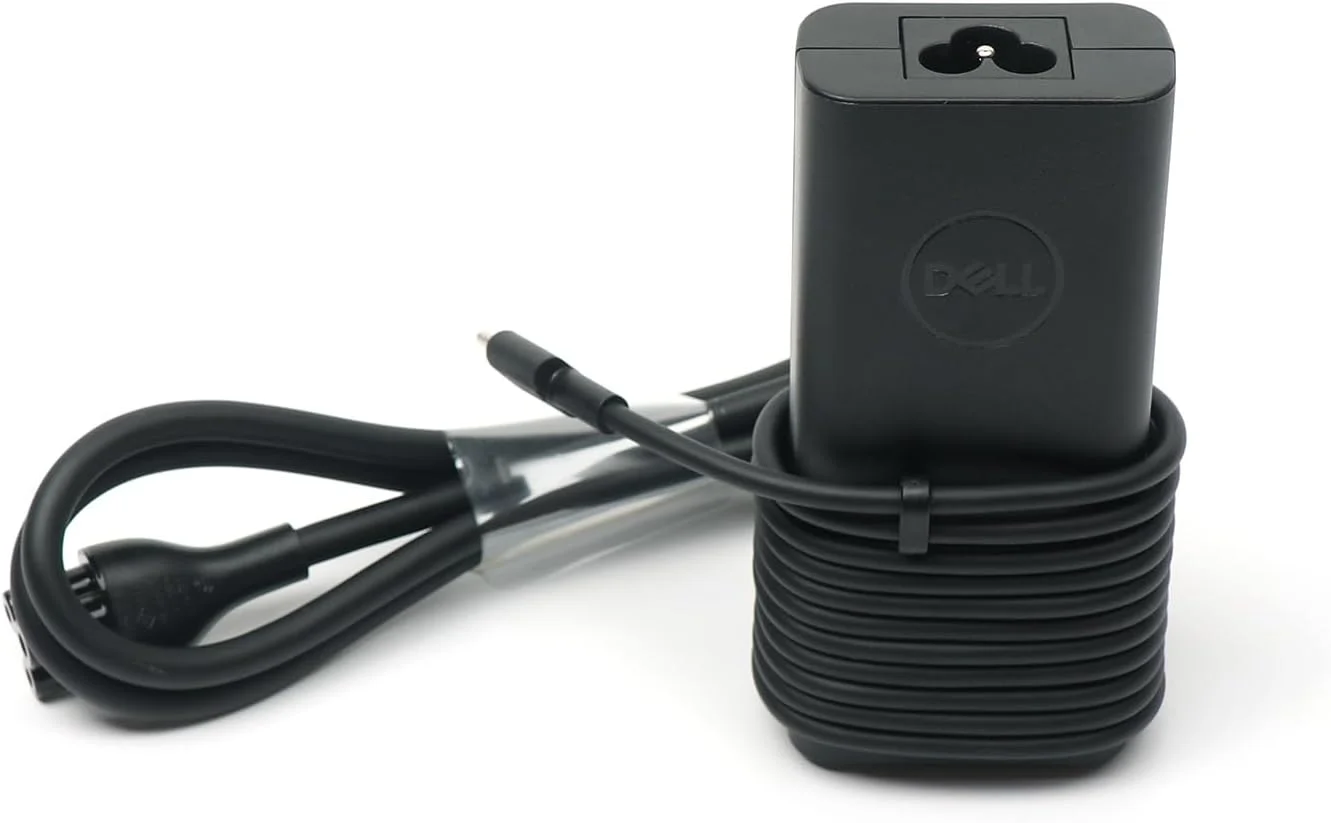 شارژر لپ تاپ 65 واتی USB C دل، آداپتور AC Latitude 7300 7310 7320 7330 7340 7520 7530 با سیم برق 3 فوتی، مشکی، HA65NM190 شارژر لپ تاپ 65 واتی USB C دل، آداپتور AC Latitude 7300 7310 7320 7330 7340 7520 7530 با سیم برق 3 فوتی، مشکی، HA65NM190