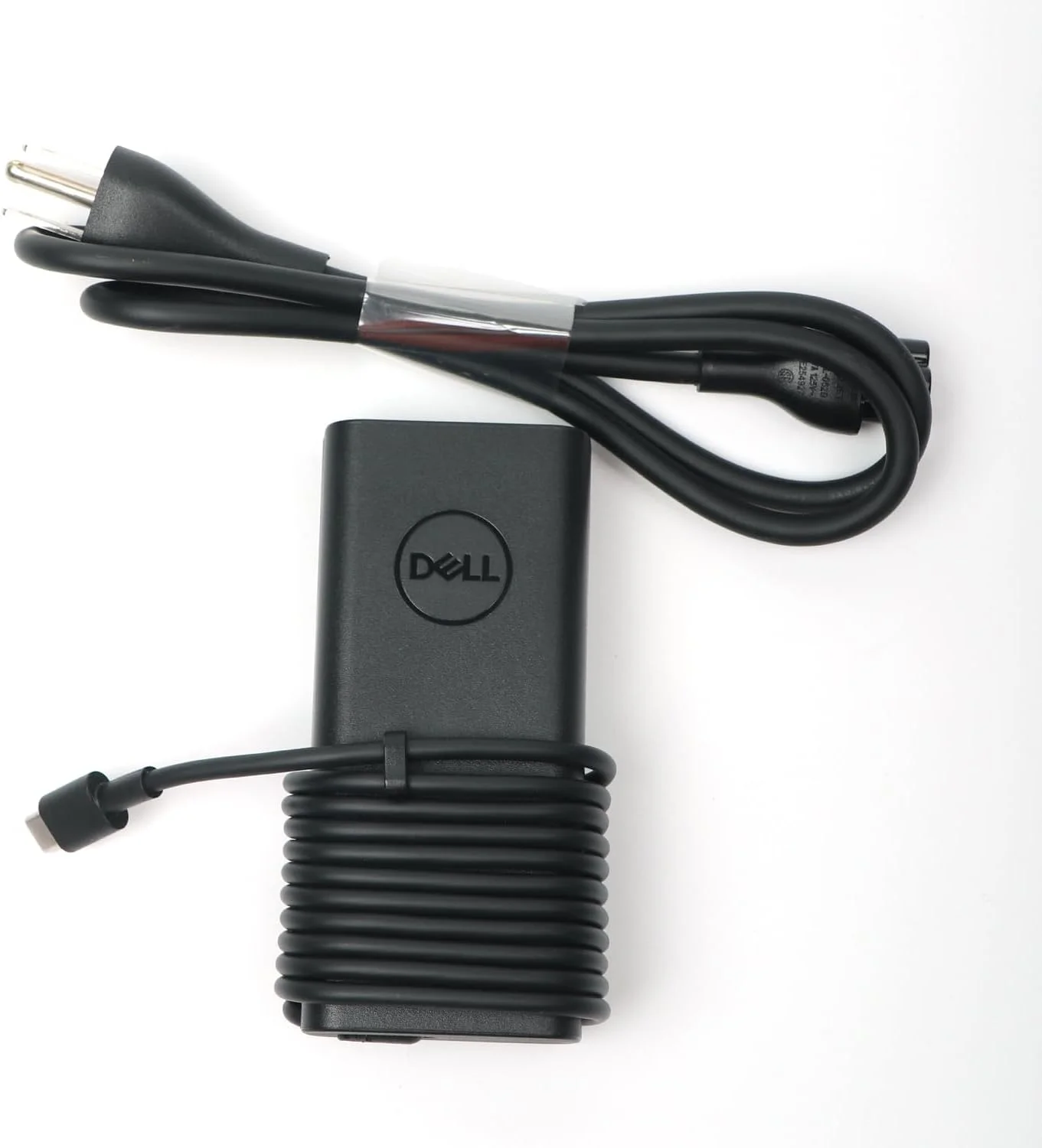 شارژر لپ تاپ 65 واتی USB C دل، آداپتور AC Latitude 7300 7310 7320 7330 7340 7520 7530 با سیم برق 3 فوتی، مشکی، HA65NM190 شارژر لپ تاپ 65 واتی USB C دل، آداپتور AC Latitude 7300 7310 7320 7330 7340 7520 7530 با سیم برق 3 فوتی، مشکی، HA65NM190