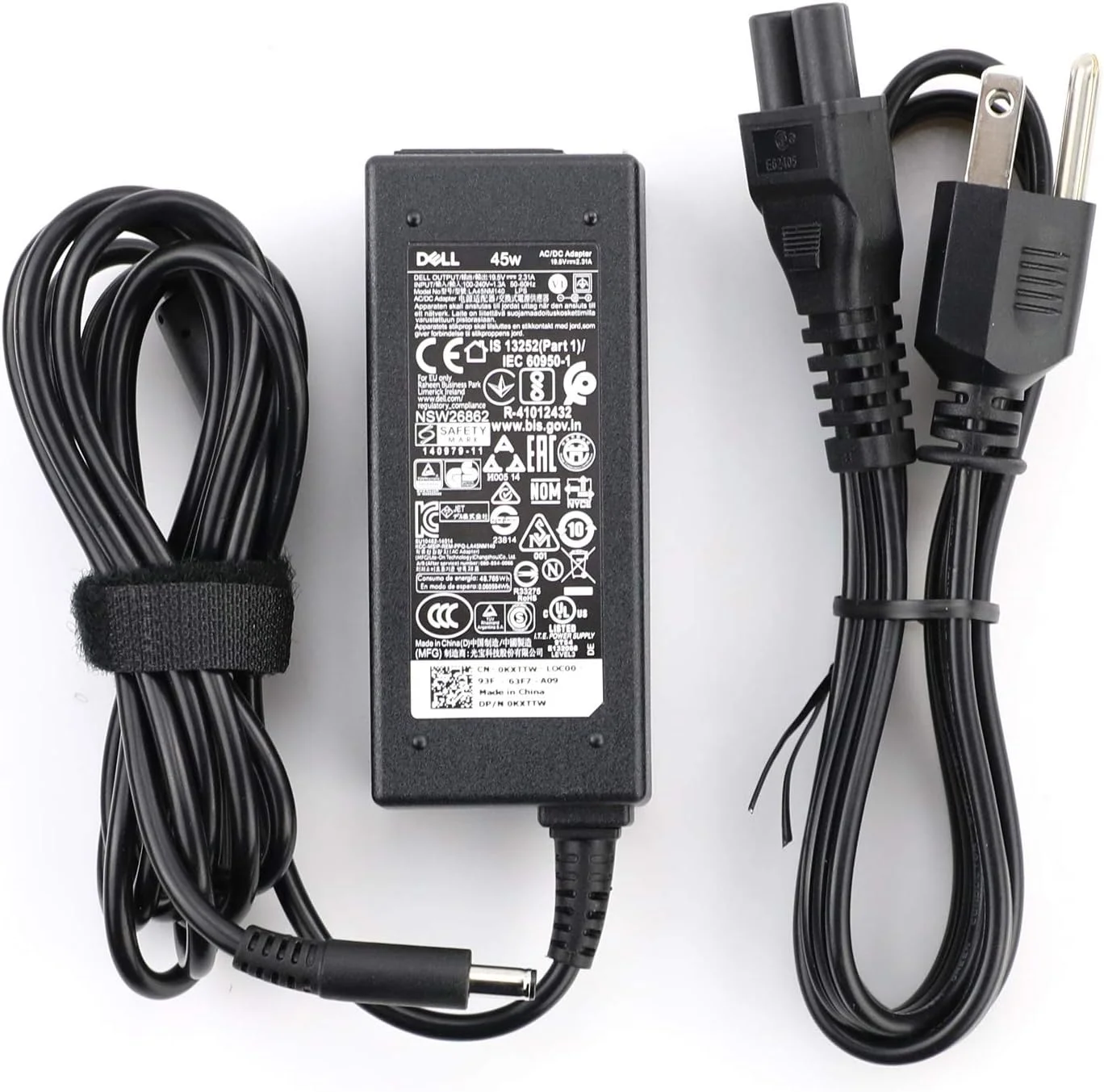 شارژر آداپتور برق 45 واتی 19.5 ولتی دل برای سری DELL Inspiron 13 7352، اورجینال نو