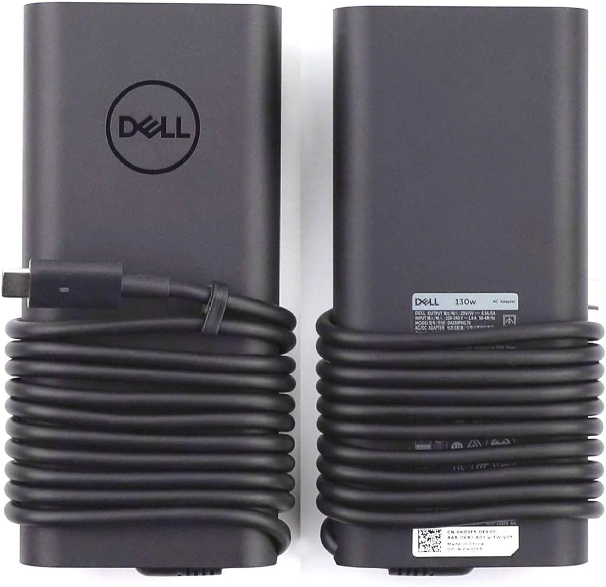 آداپتور برق 130 واتی USB Type C دل مدل 0K00F5 K00F5 مناسب برای XPS 15 9575, XPS 15 9570, XPS 15 2-in-1 9575, XPS 2-in-1 4K T XPS9575-7354BLK-PUS 20V 6.5A - ارسال از انگلستان آداپتور برق 130 واتی USB Type C دل مدل 0K00F5 K00F5 مناسب برای XPS 15 9575, XPS 15 9570, XPS 15 2-in-1 9575, XPS 2-in-1 4K T XPS9575-7354BLK-PUS 20V 6.5A - ارسال از انگلستان