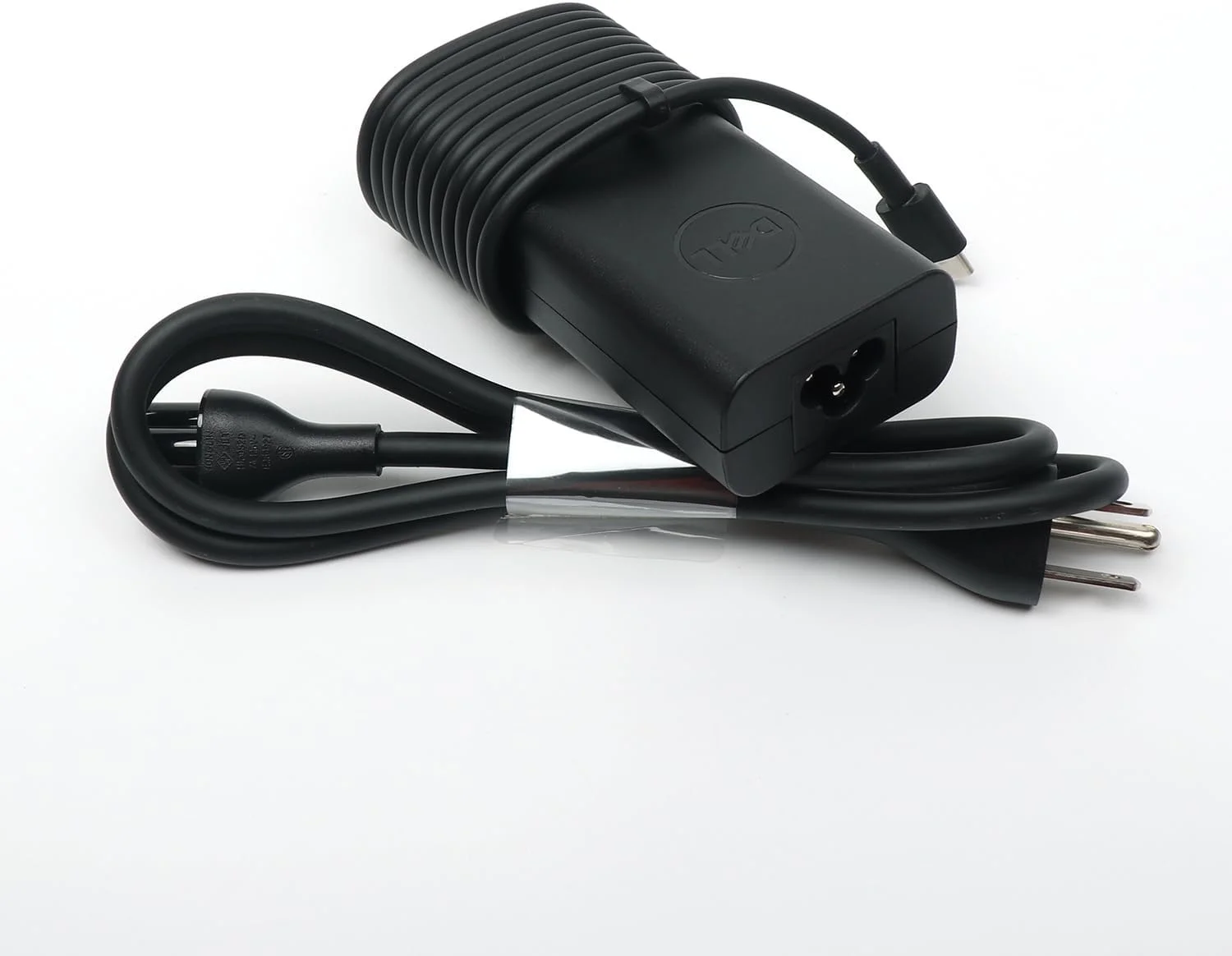 شارژر لپ تاپ 65 واتی USB C دل، آداپتور AC Latitude 5300 2 در 1، 5310 2 در 1، 5320، 5330، 5340، 5350 با سیم برق 3 فوتی، مشکی، HA65NM190
