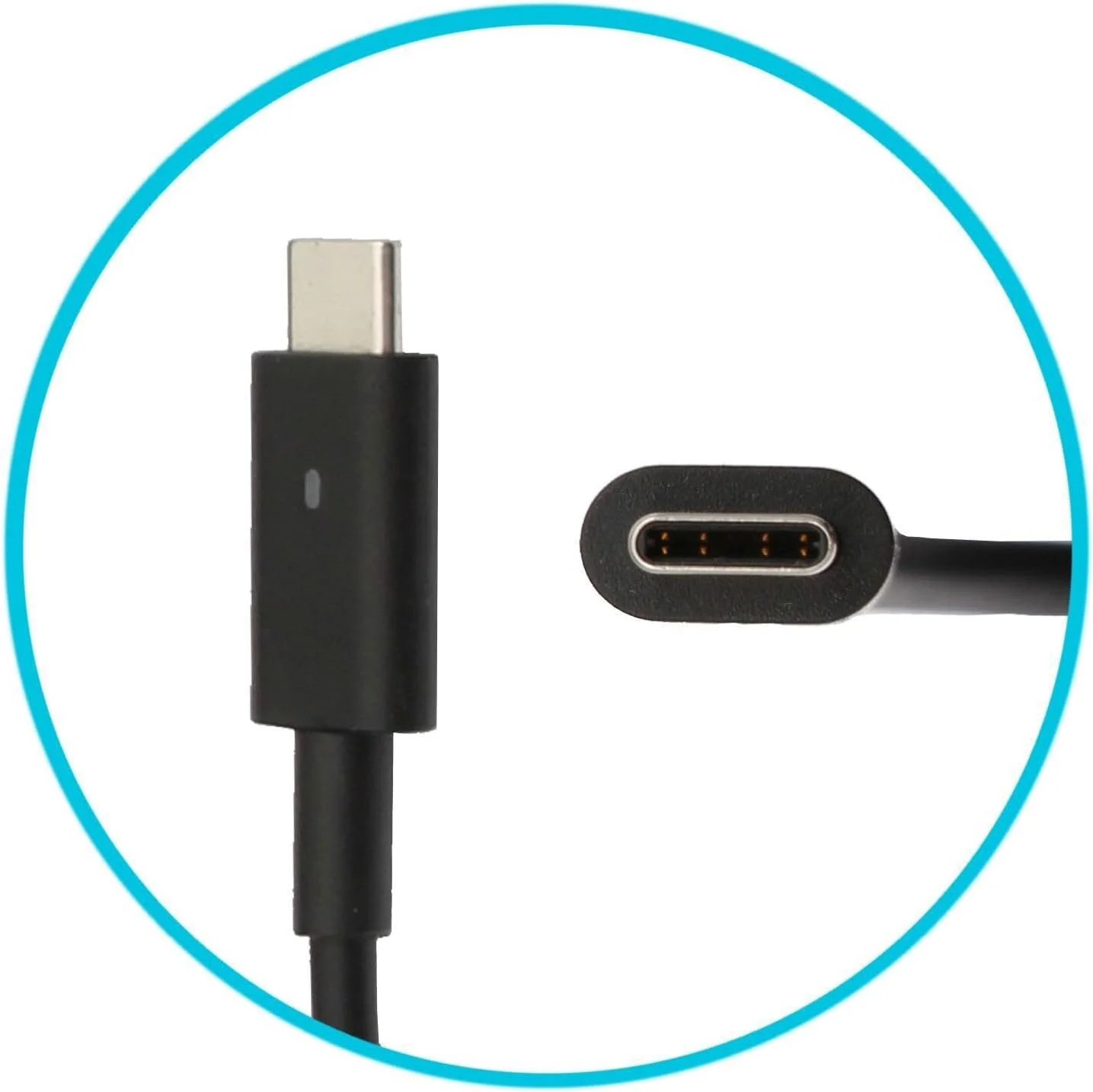 شارژر 90 واتی USB-C گرد اورجینال دل Latitude 14 (7420)