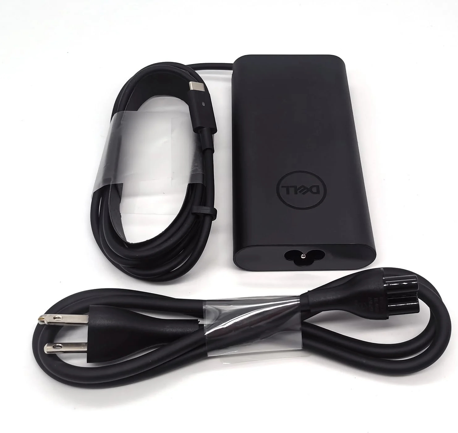 شارژر لپ تاپ دل 90 وات USB Type C GAN، آداپتور AC برای Latitude 9330 9430 9510 9410 2-in-1 9420 2-in-1 9520 2-in-1، مشکی، LA90PM170