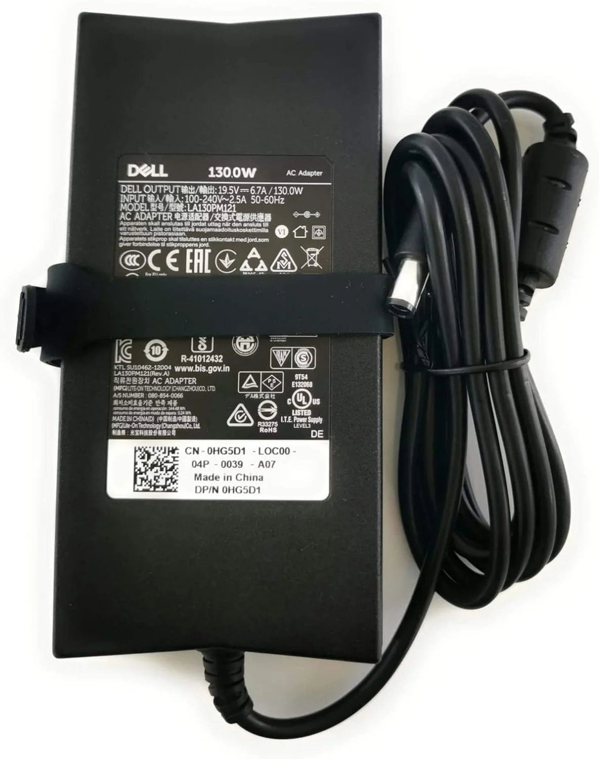 آداپتور شارژر برق دل 130 وات 7.4 میلیمتری 6.7 آمپر PA-4E برای تمام لپتاپهای دل VJCH5 HG5D1 JU012 CM161 MTMPN 63P9N VNM7N LA130PM121 DA130PE1 بدون کابل برق از PART4YOU آداپتور شارژر برق دل 130 وات 7.4 میلیمتری 6.7 آمپر PA-4E برای تمام لپتاپهای دل VJCH5 HG5D1 JU012 CM161 MTMPN 63P9N VNM7N LA130PM121 DA130PE1 بدون کابل برق از PART4YOU