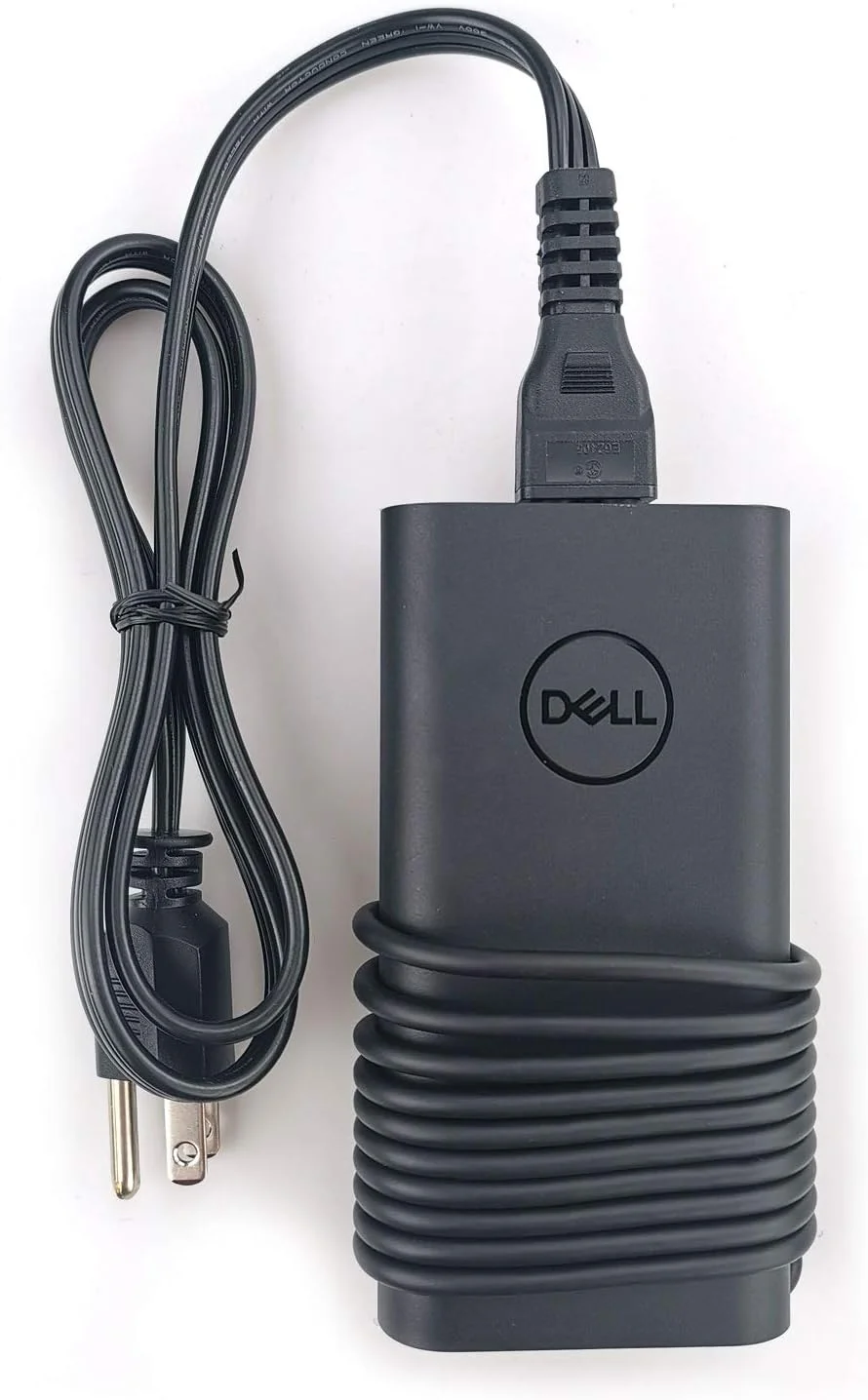 شارژر جدید لپ تاپ 90 وات USB Type C (USB-C) آداپتور برق AC به همراه سیم برق برای Dell XPS 13، Precision 3540، Latitude 3400، 3500، 5289، 5300 2in1، 7400 2in1، 7300، 7390 2in1، 7200 2in1، 5400، 0TDK33