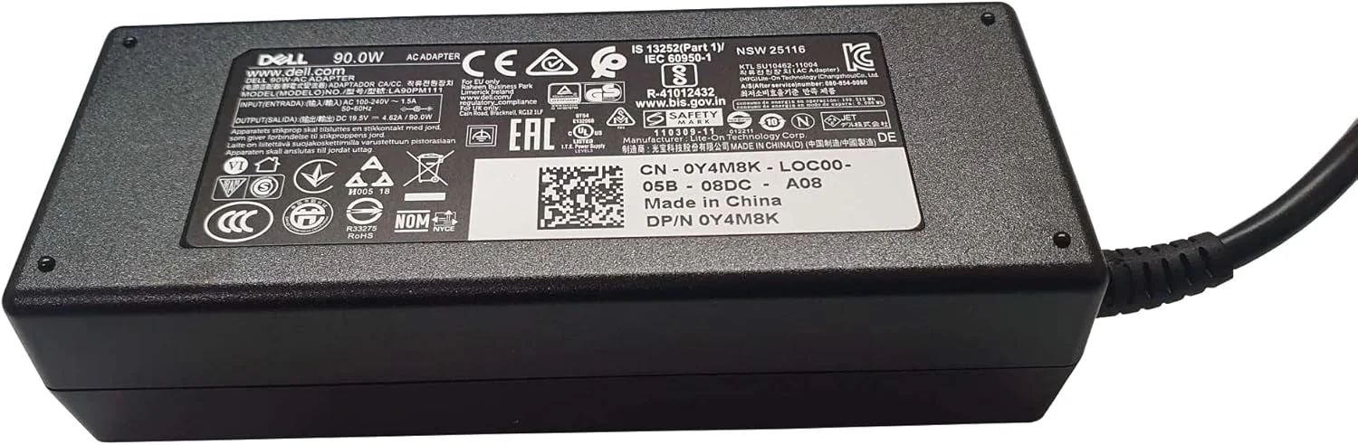 آداپتور AC دل 0W6KV - 90 وات 3 پین - گارانتی: 6 ماه آداپتور AC دل 0W6KV - 90 وات 3 پین - گارانتی: 6 ماه