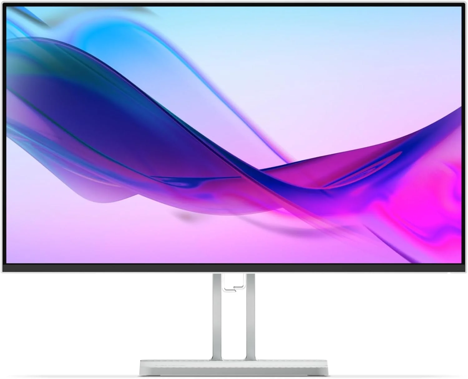 مانیتور 23.8 اینچی لنوو L24i-4A IPS FullHD 100Hz با HDMI، VGA، پایه فلزی، بلندگوها، نگهدارنده تلفن - خاکستری ابری مانیتور 23.8 اینچی لنوو L24i-4A IPS FullHD 100Hz با HDMI، VGA، پایه فلزی، بلندگوها، نگهدارنده تلفن - خاکستری ابری