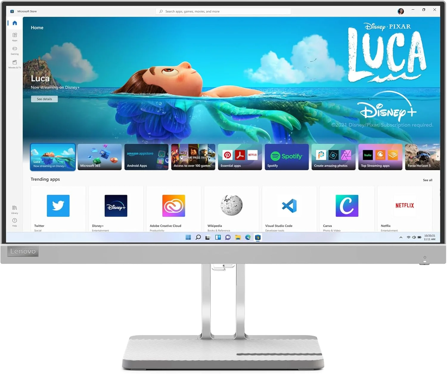 مانیتور روزمره لنوو L22e-40 - نمایشگر 21.45 اینچی FHD - نرخ نوسازی 75 هرتز - زمان پاسخگویی 4 تا 16 میلیثانیه - AMD FreeSync - دارای گواهی Low Bluelight - پایه شیبدار - HDMI 1.4 - VGA - خروجی صدا مانیتور روزمره لنوو L22e-40 - نمایشگر 21.45 اینچی FHD - نرخ نوسازی 75 هرتز - زمان پاسخگویی 4 تا 16 میلیثانیه - AMD FreeSync - دارای گواهی Low Bluelight - پایه شیبدار - HDMI 1.4 - VGA - خروجی صدا